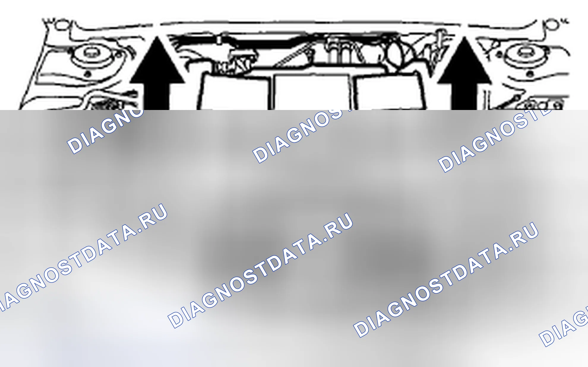 Рис. 454: ЛЕВЫЙ БОРТ. Subaru Legacy BM/BR