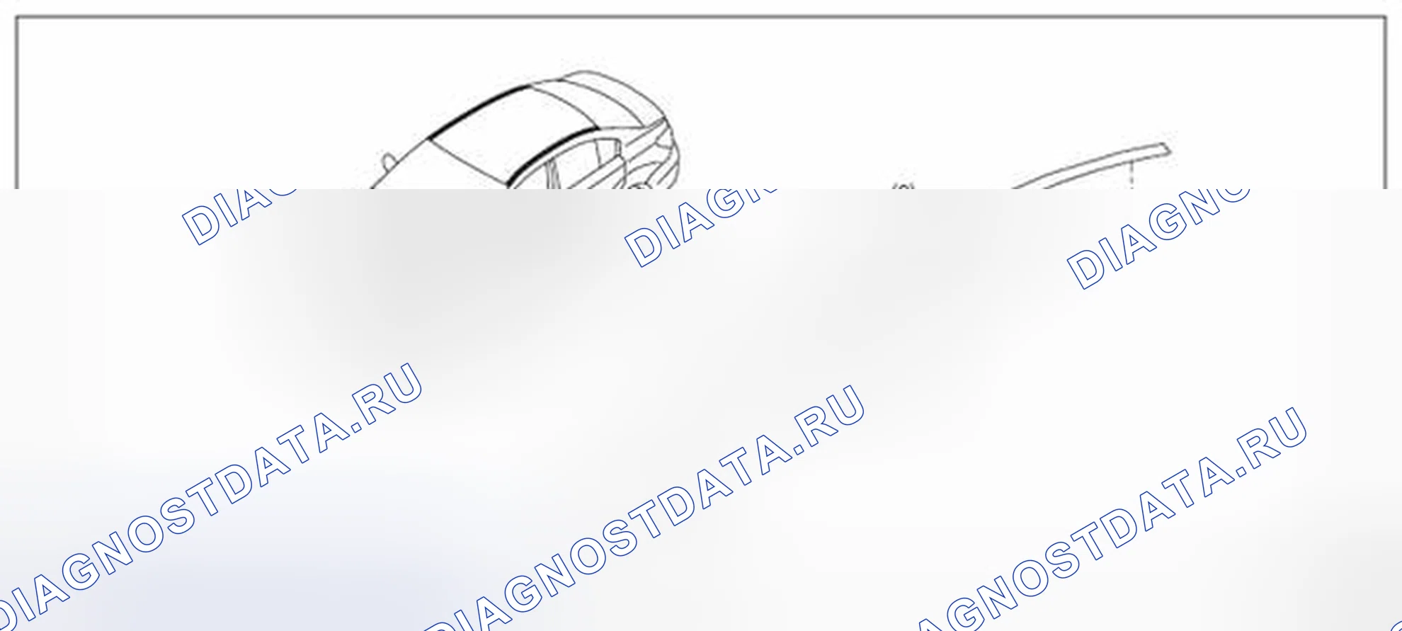 Рис. 290: ФОРМОВКА КРЫШИ. Subaru Impreza WRX GE рестайлинг