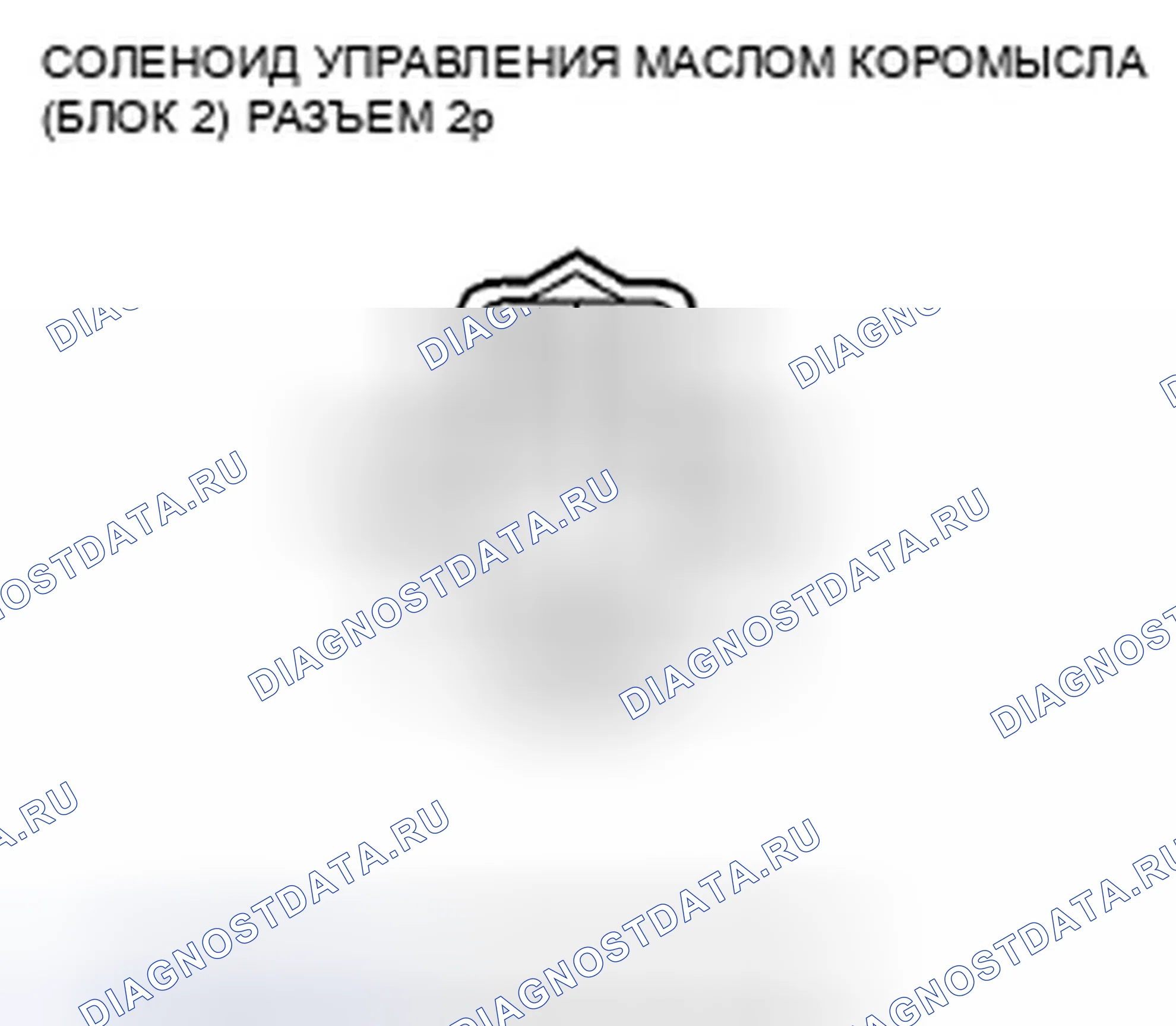 Рис. 507: расшифровка кода ошибки P2659: Высоковольтный электромагнит управления маслом коромысла A (блок 2). Honda Crosstour I