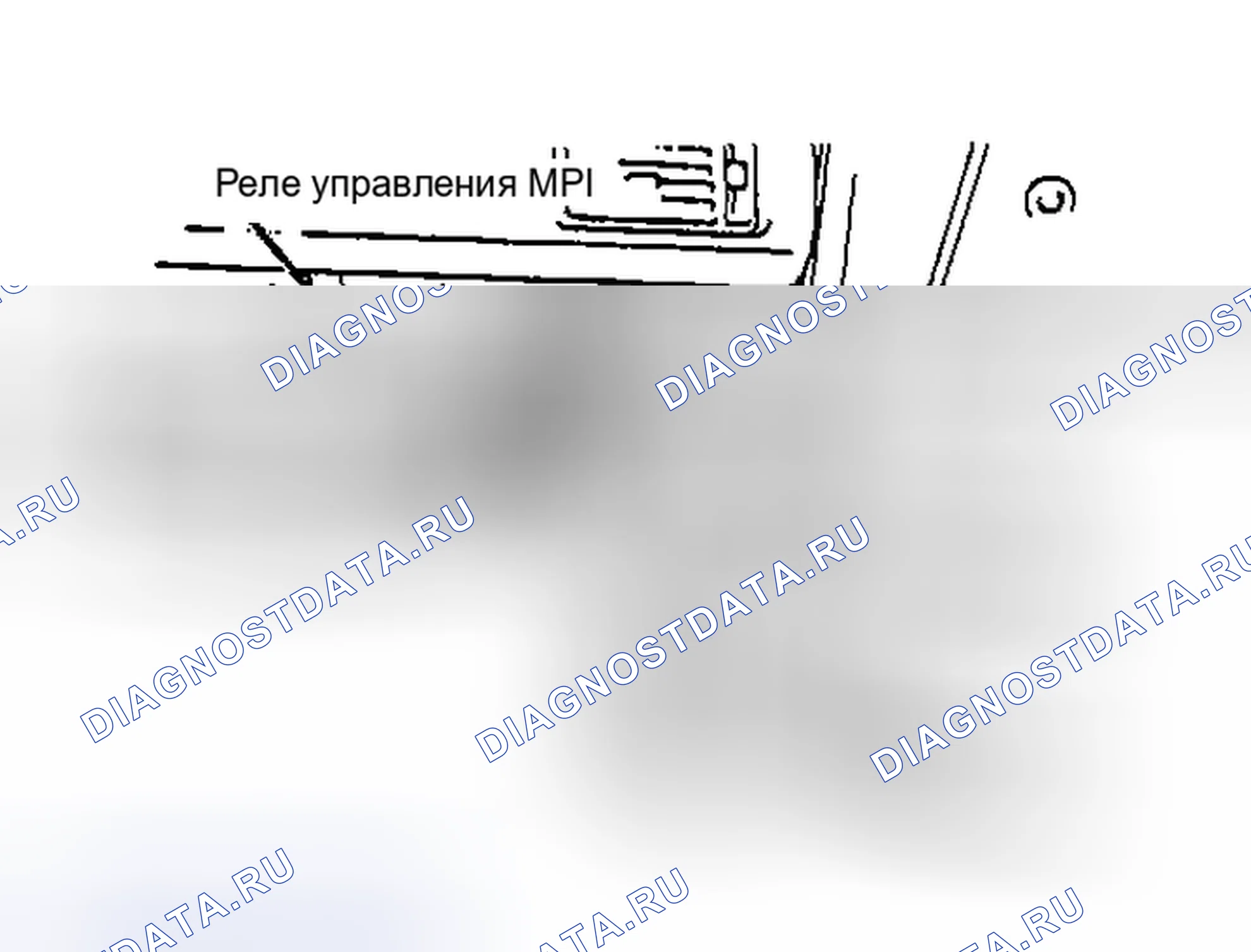 Рис. 5: Расположение компонентов (5 из 16). Mitsubishi Galant VI
