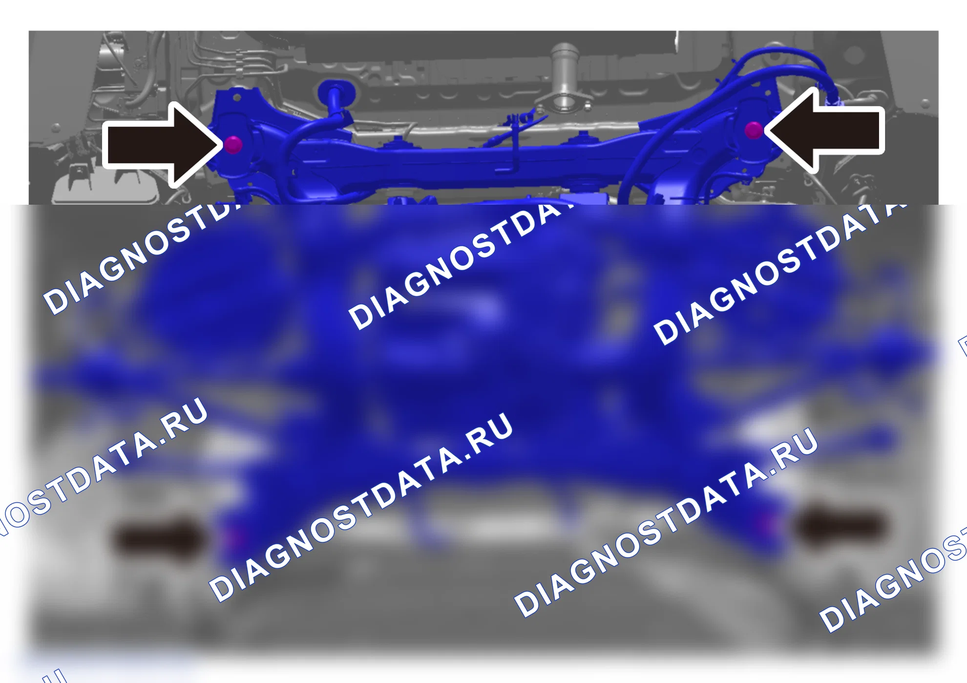 Как снять и установить задний подрамник в сборе — Wey V8X. Wey V8X I