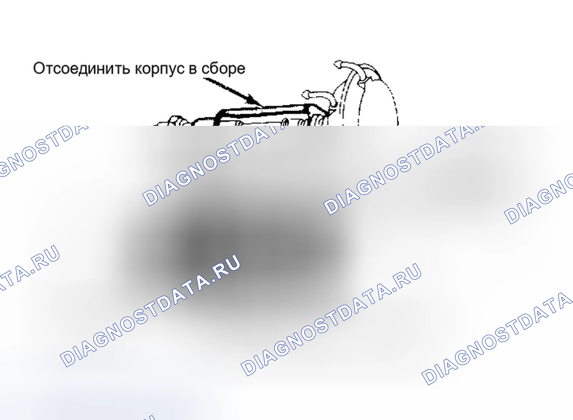 Рис. 7: Демонтаж (модели с отсоединенными осями). Dodge Cab & Chassis Dakota 