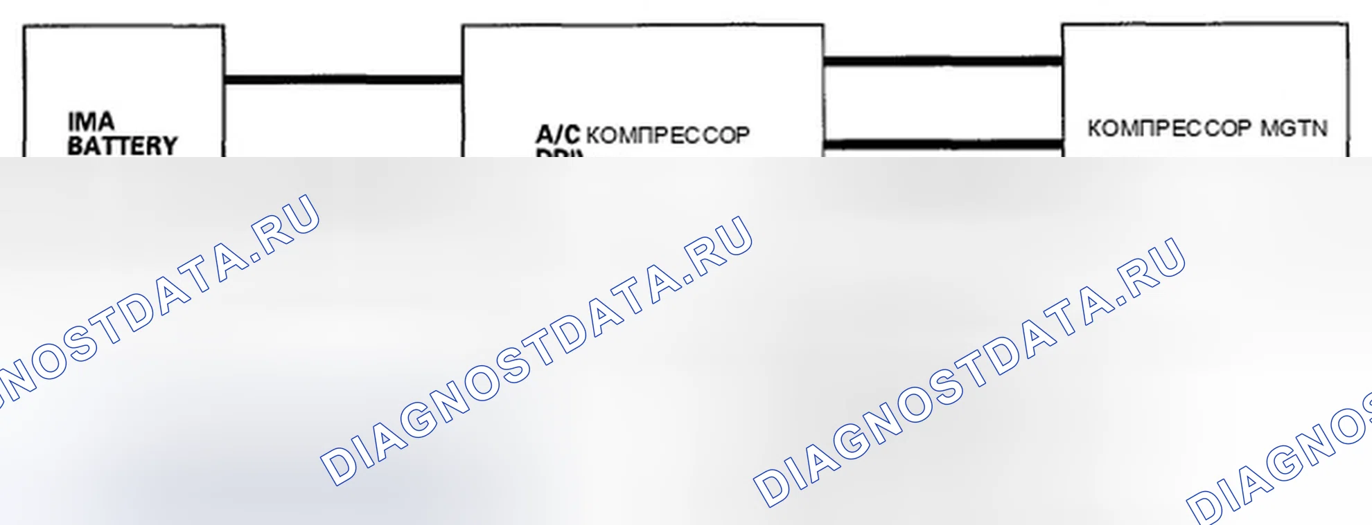 Рис. 134: Привод компрессора переменного тока. Honda Civic VIII рестайлинг