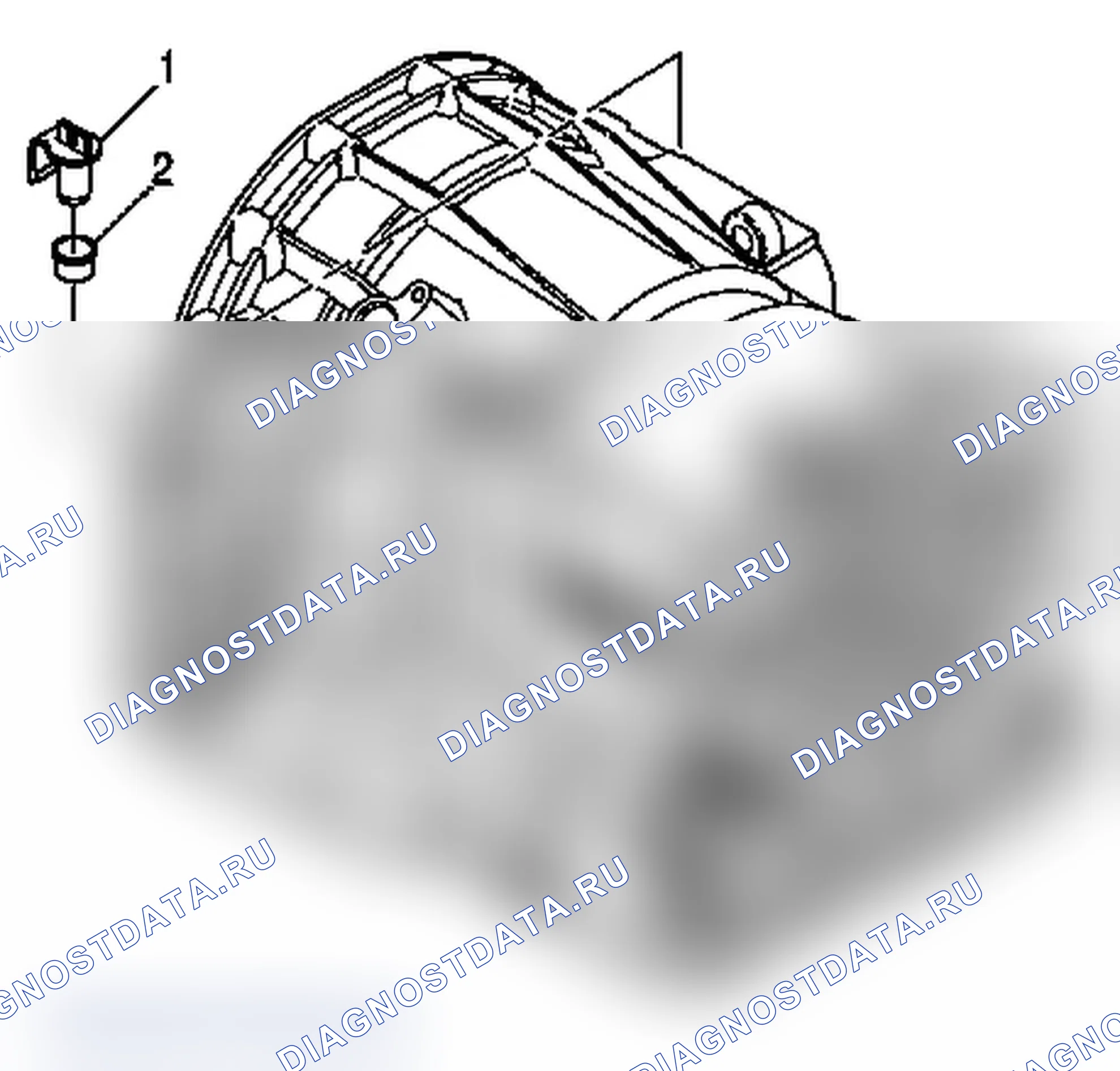 Рис. 856: Разборка заливной пробки картера коробки передач. Chevrolet Silverado 3500 