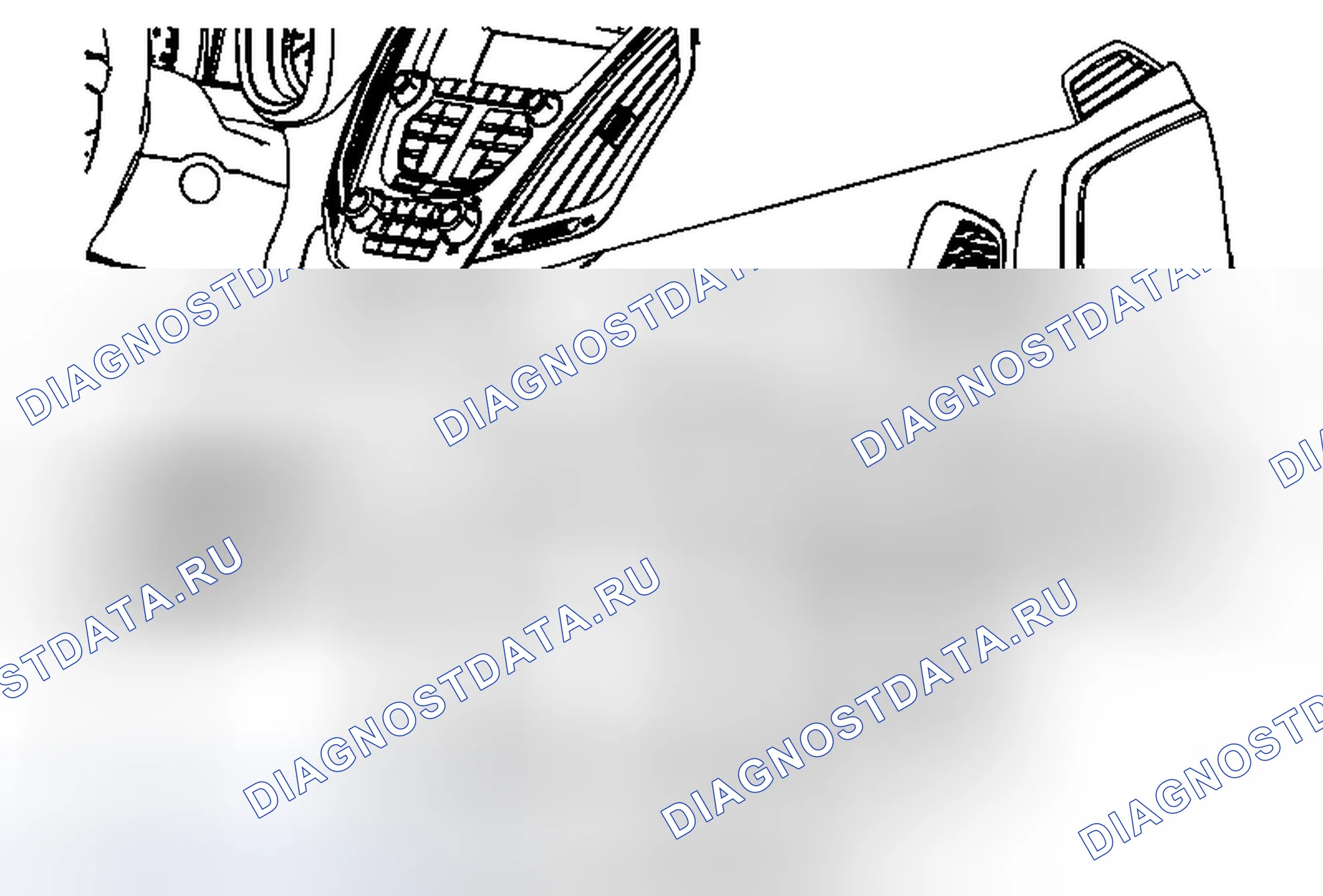 Рис. 84: Замена двери отсека приборной панели (рельеф). Chevrolet Equinox II