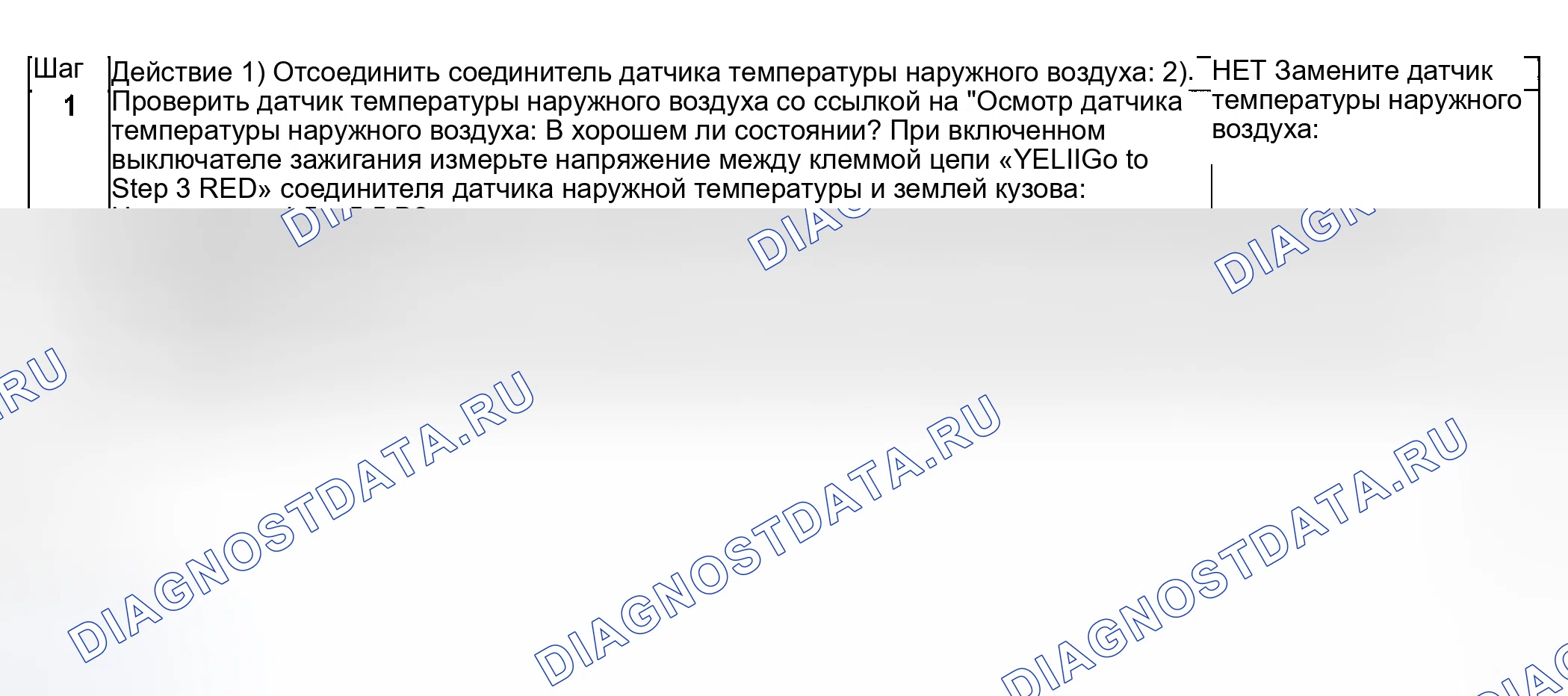 Рис. 10: расшифровка кодов ошибок B1141 (№ 41). Suzuki Grand Vitara I рестайлинг
