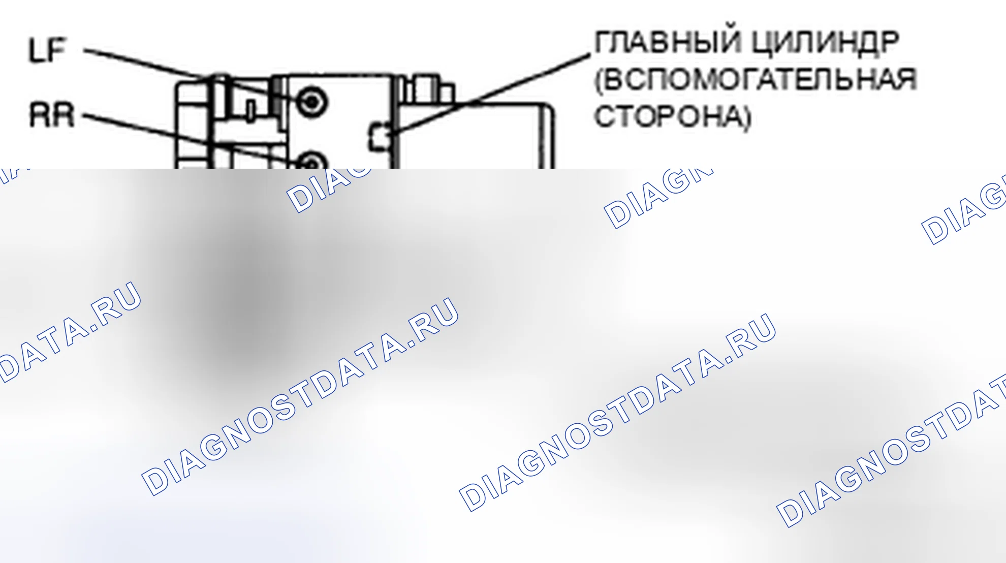 Рис. 34: Примечание по монтажу тормозной трубы. Mazda CX-7 I