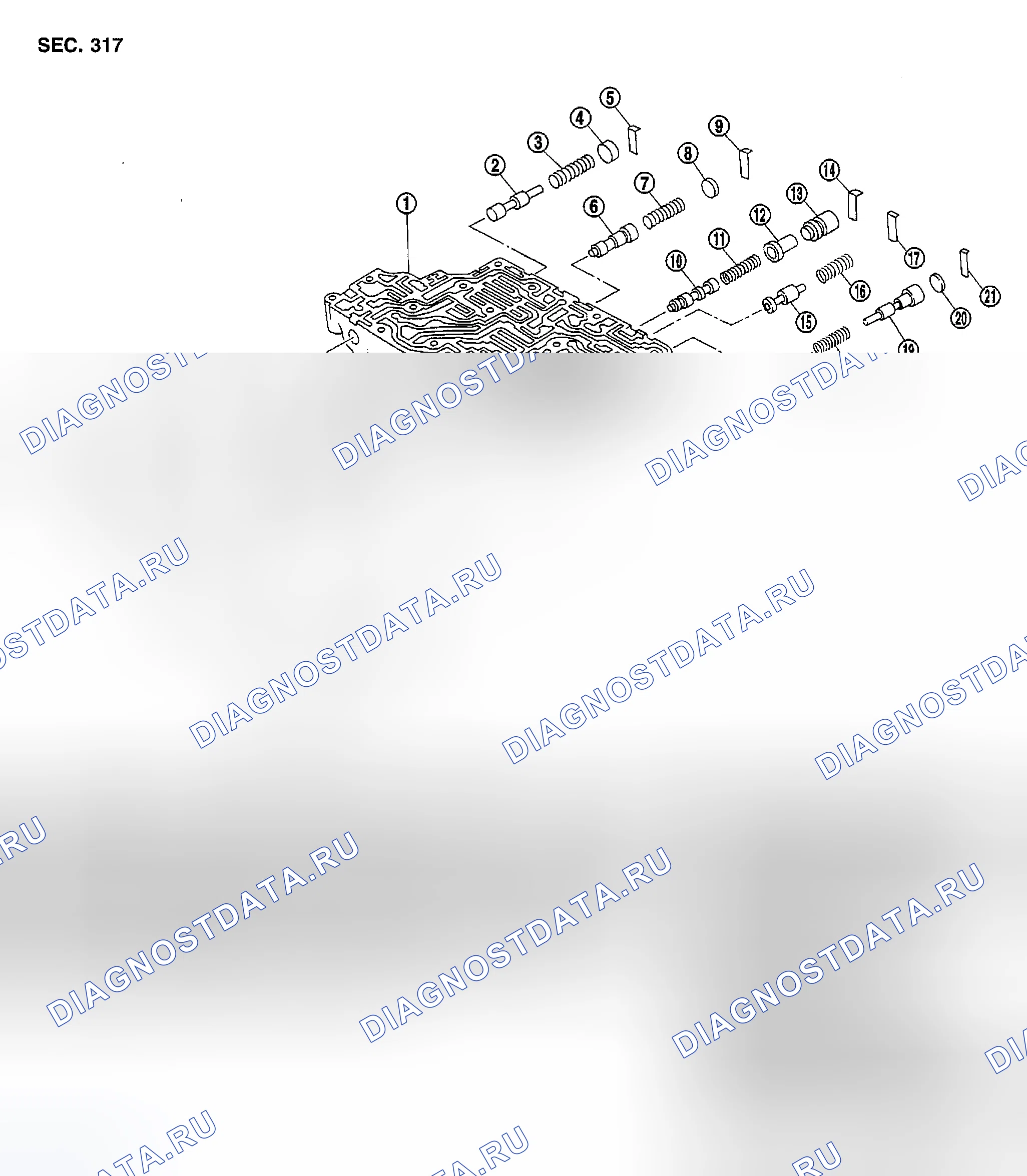 Рис. 158: КОМПОНЕНТЫ. Nissan Altima L31