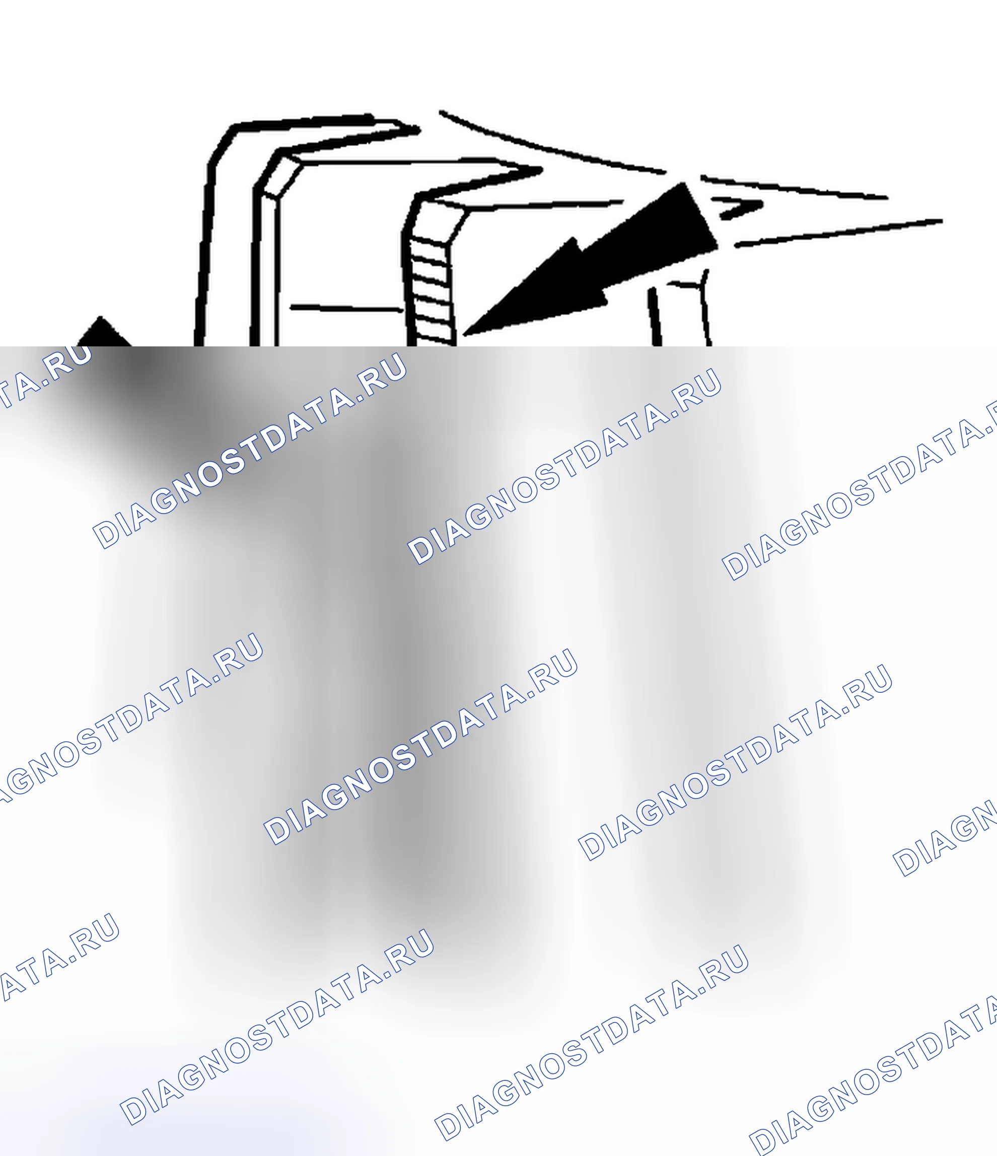 Рис. 128: Износ зубьев шестерни при взломе. Ford Pickup F250 Super Duty I