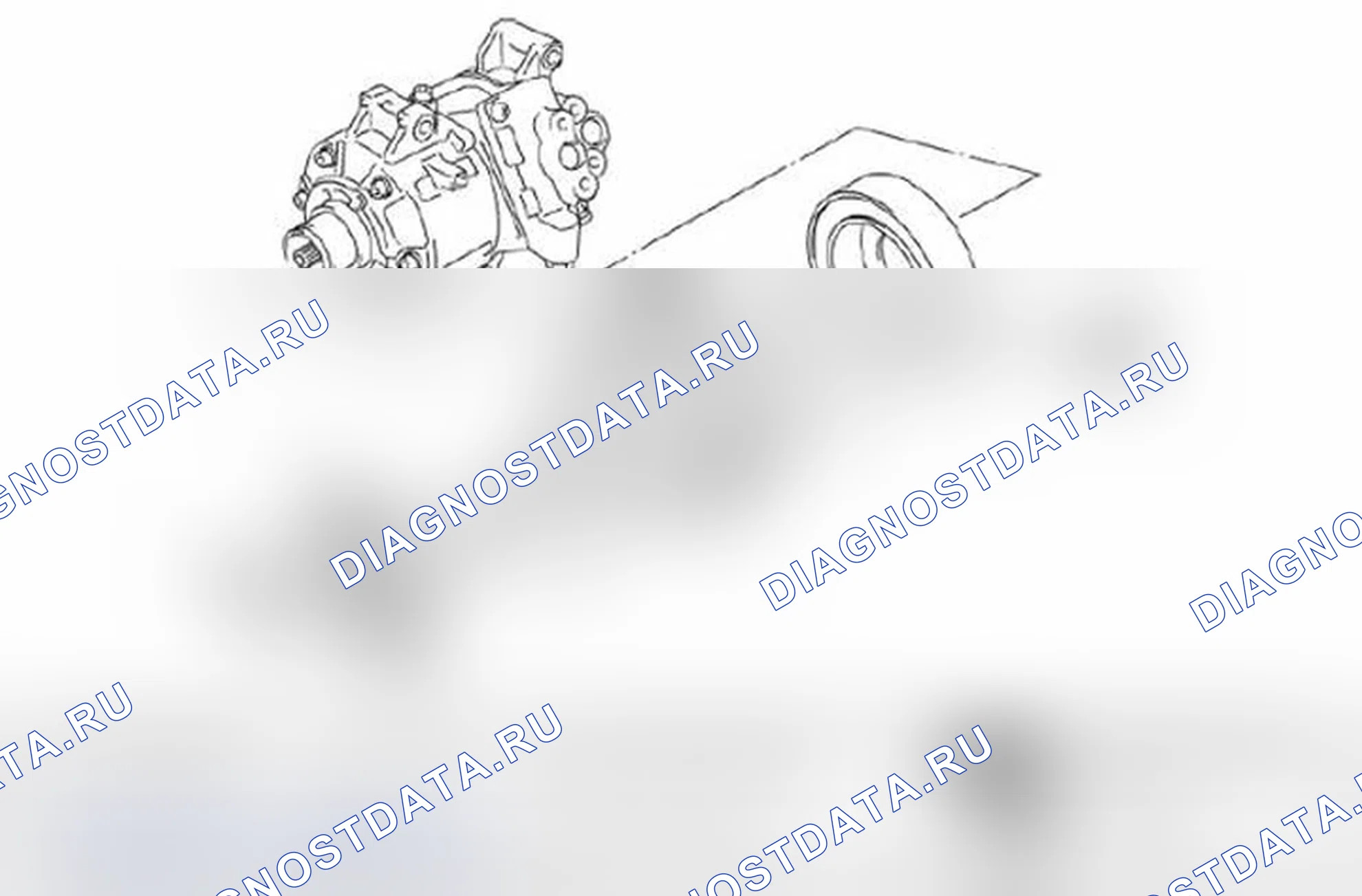 Рис. 57: КОМПОНЕНТЫ МАГНИТНОЙ МУФТЫ. Suzuki Grand Vitara II