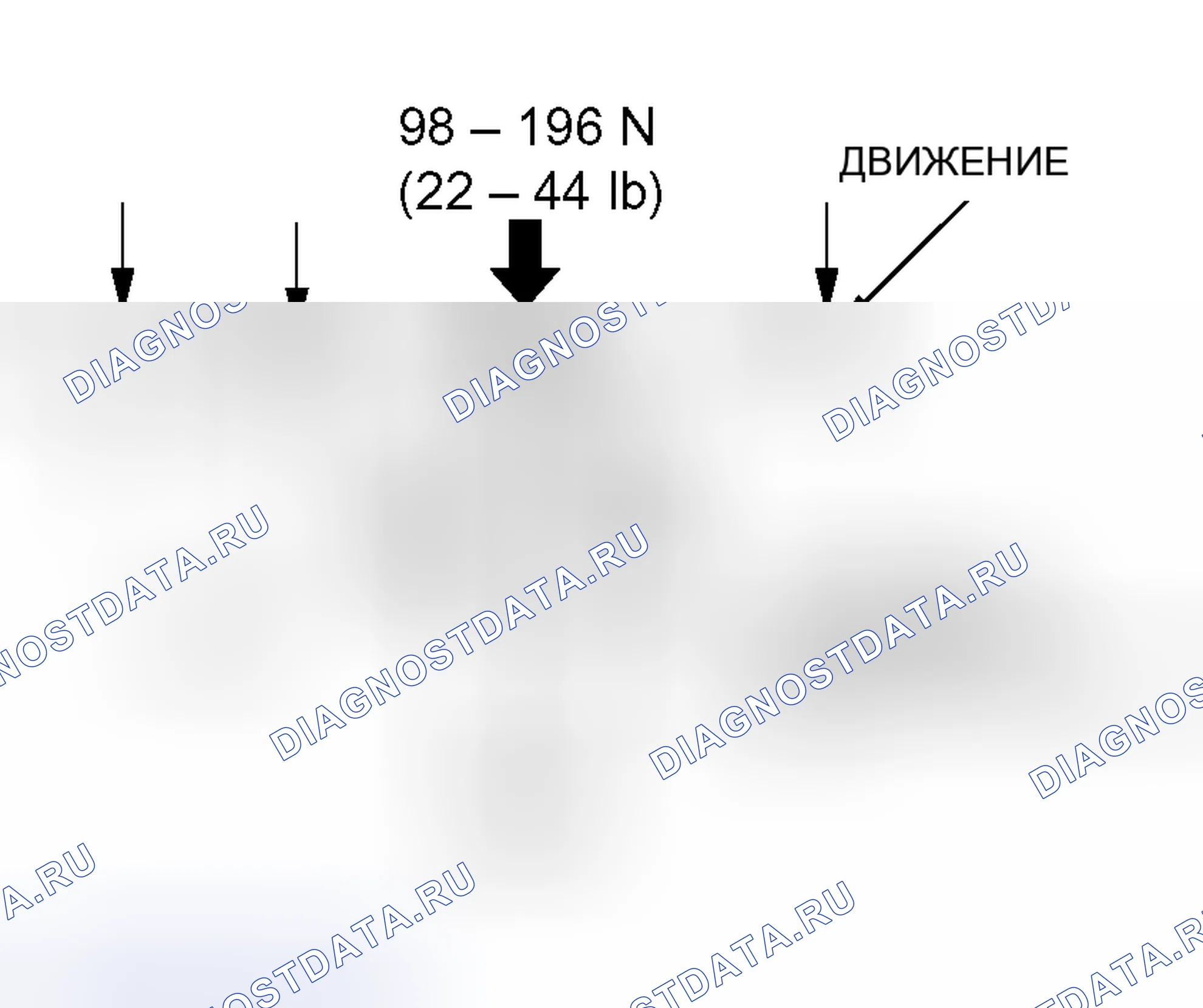 Рис. 112: ПРОВЕРКА НАТЯЖНОГО УСТРОЙСТВА ЗУБЧАТОГО РЕМНЯ. Mitsubishi Lancer IX рестайлинг