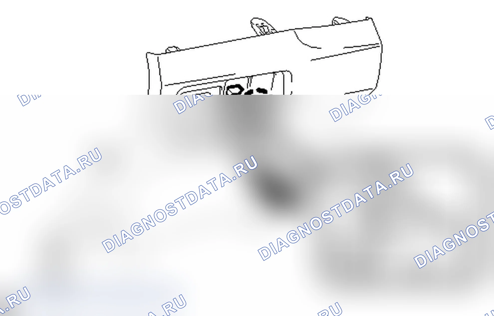 Рис. 392: ДЕМОНТАЖ. Toyota Prius PHV pre-III