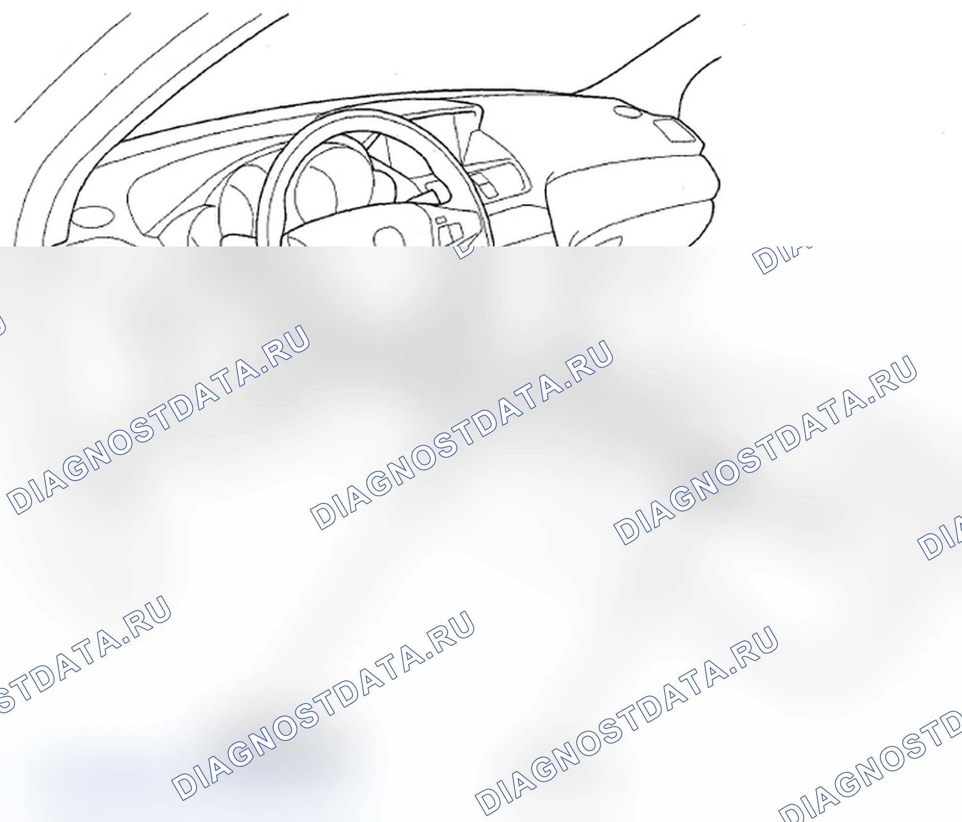 Рис. 152: Указатель расположения компонентов. Acura MDX II рестайлинг
