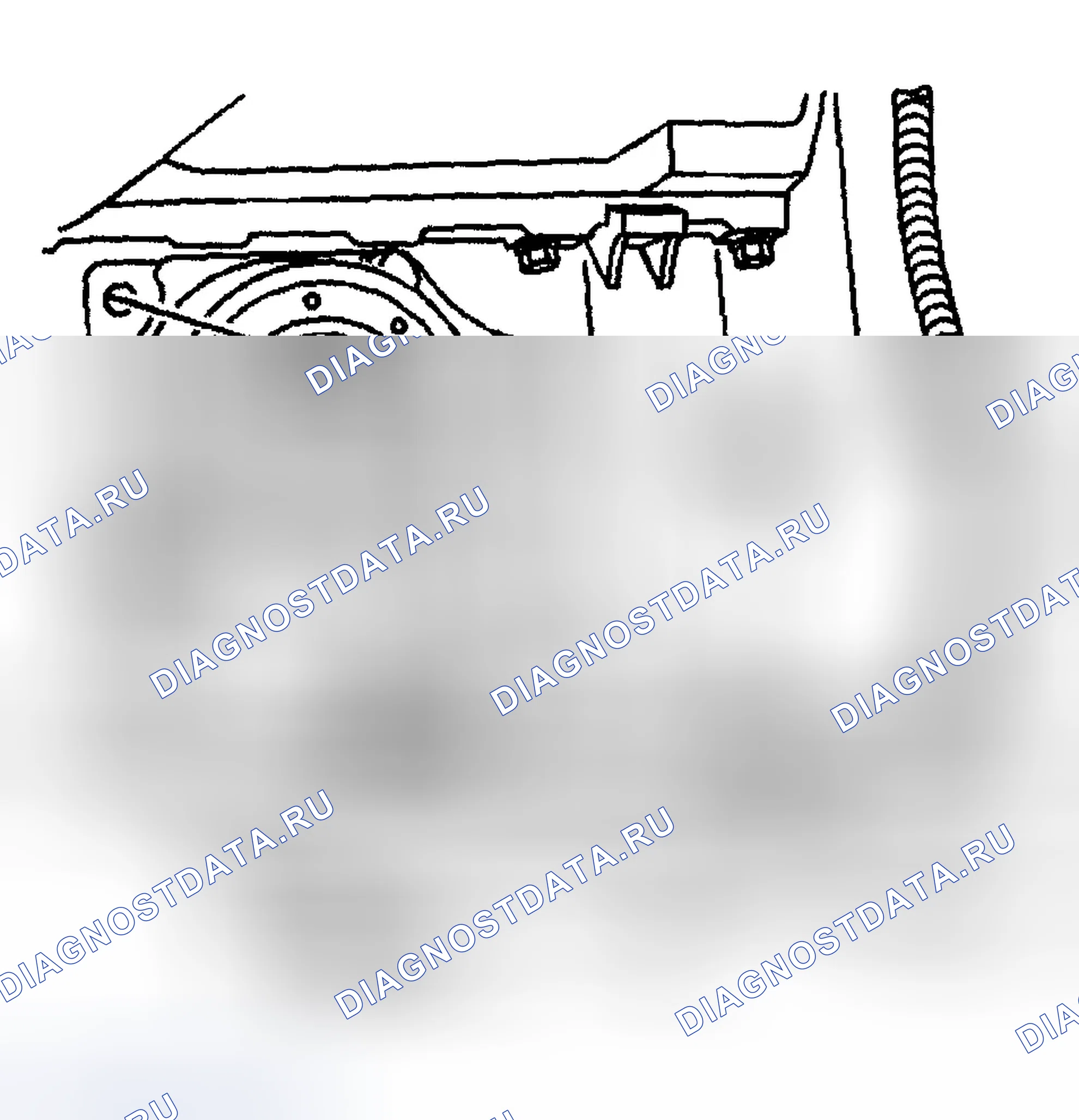 Рис. 65: Порядок демонтажа. Chevrolet TrailBlazer I