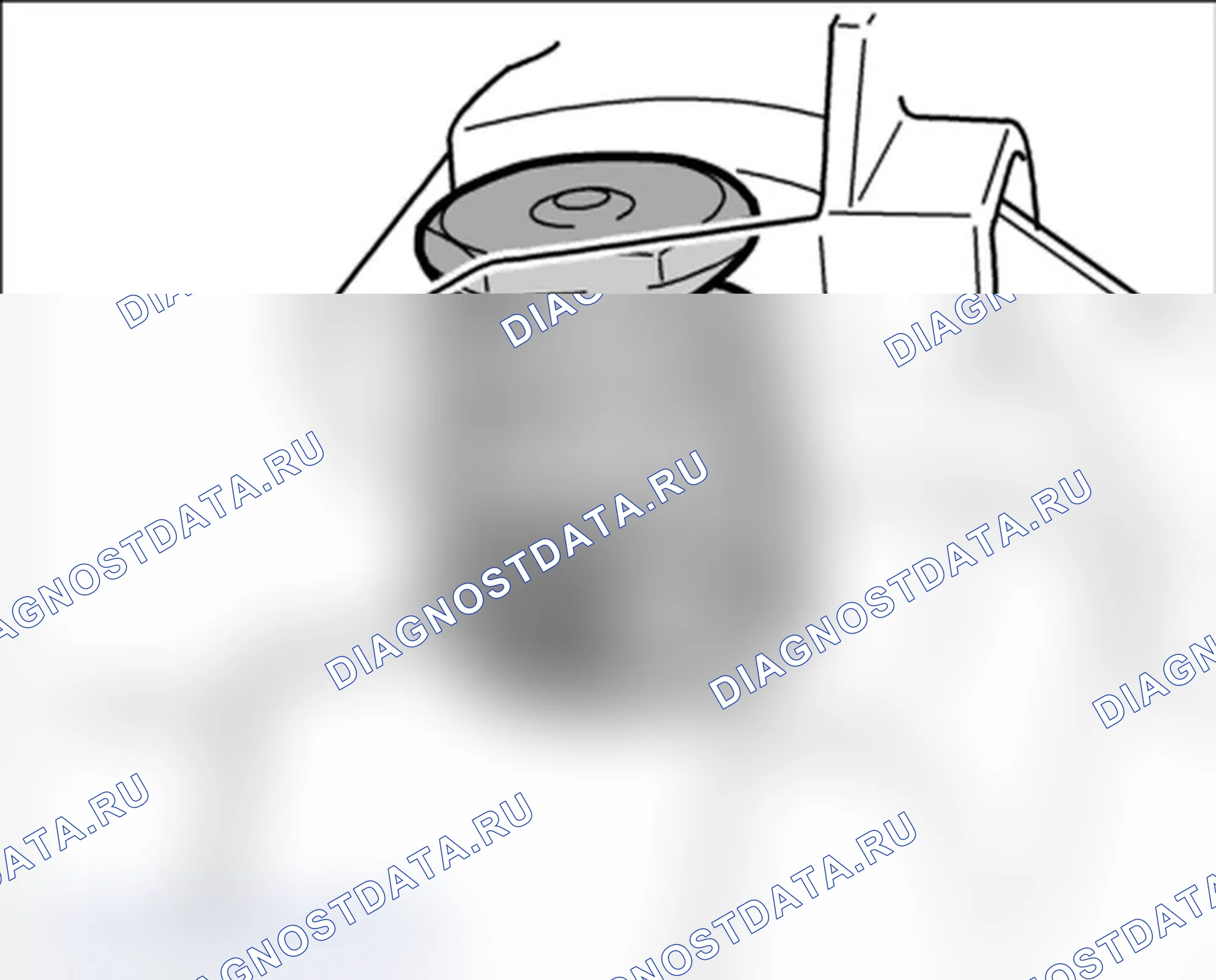 Рис. 5: Снятие крепления фар. Porsche 911 GT3 997