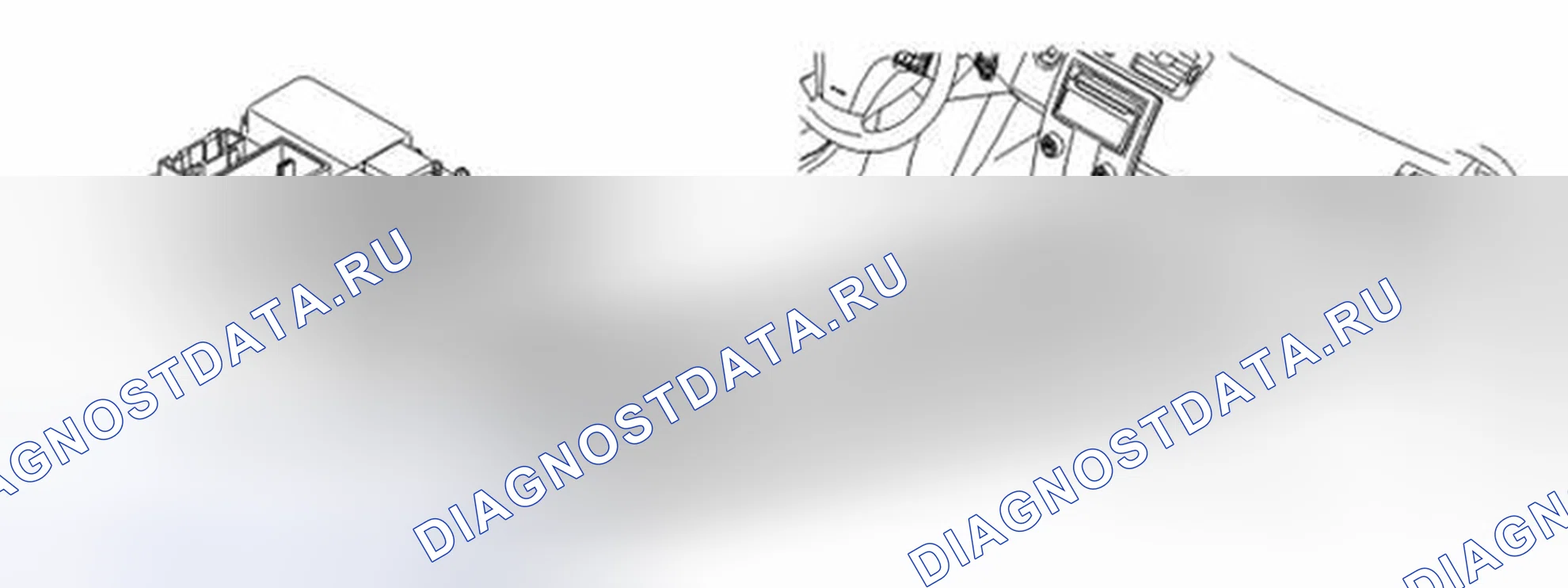 Рис. 408: РАСПОЛОЖЕНИЕ КОМПОНЕНТОВ. Volvo V50 I рестайлинг