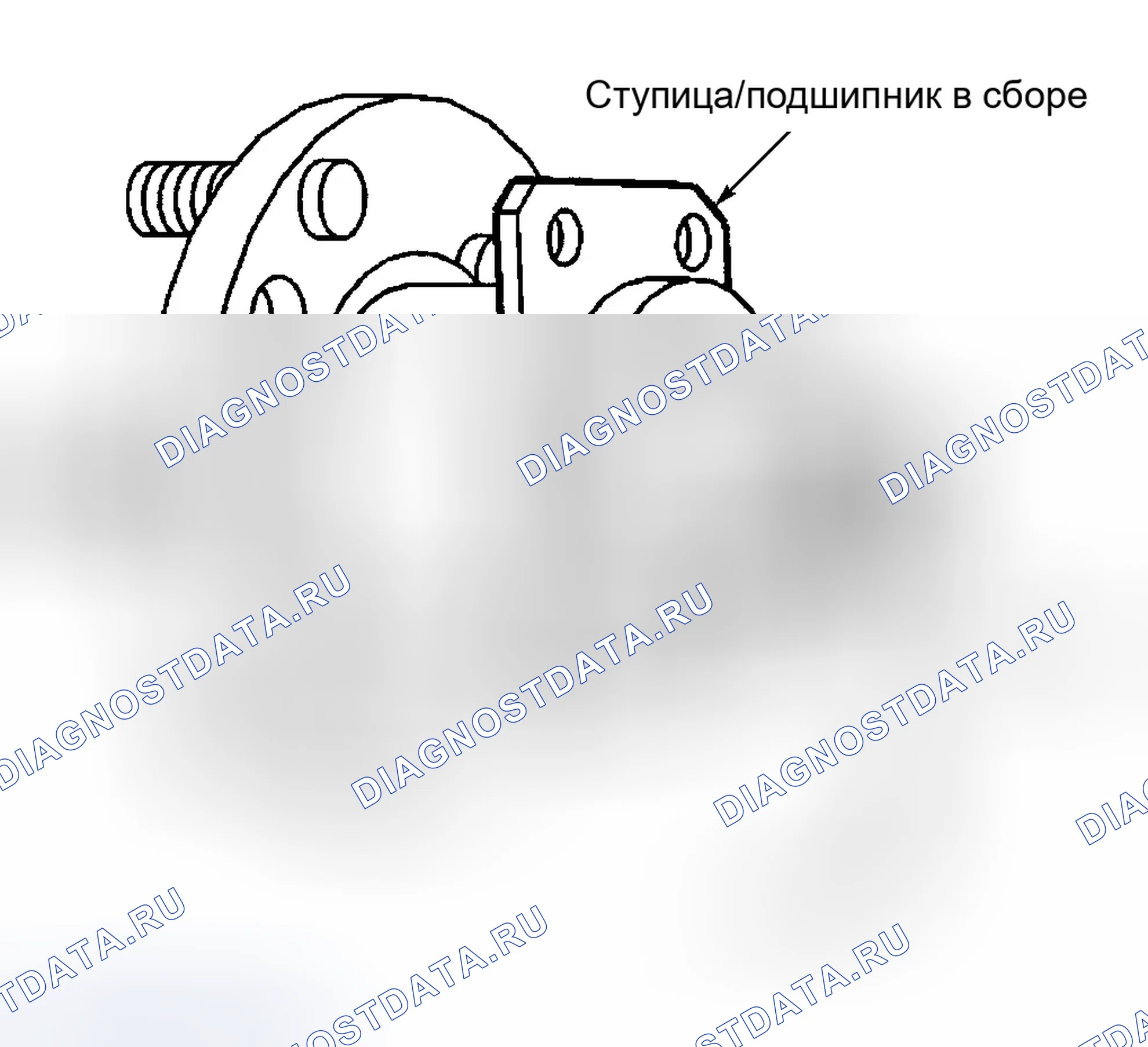 Рис. 13: Демонтаж и монтаж (датчик скорости заднего колеса). Chevrolet Malibu V