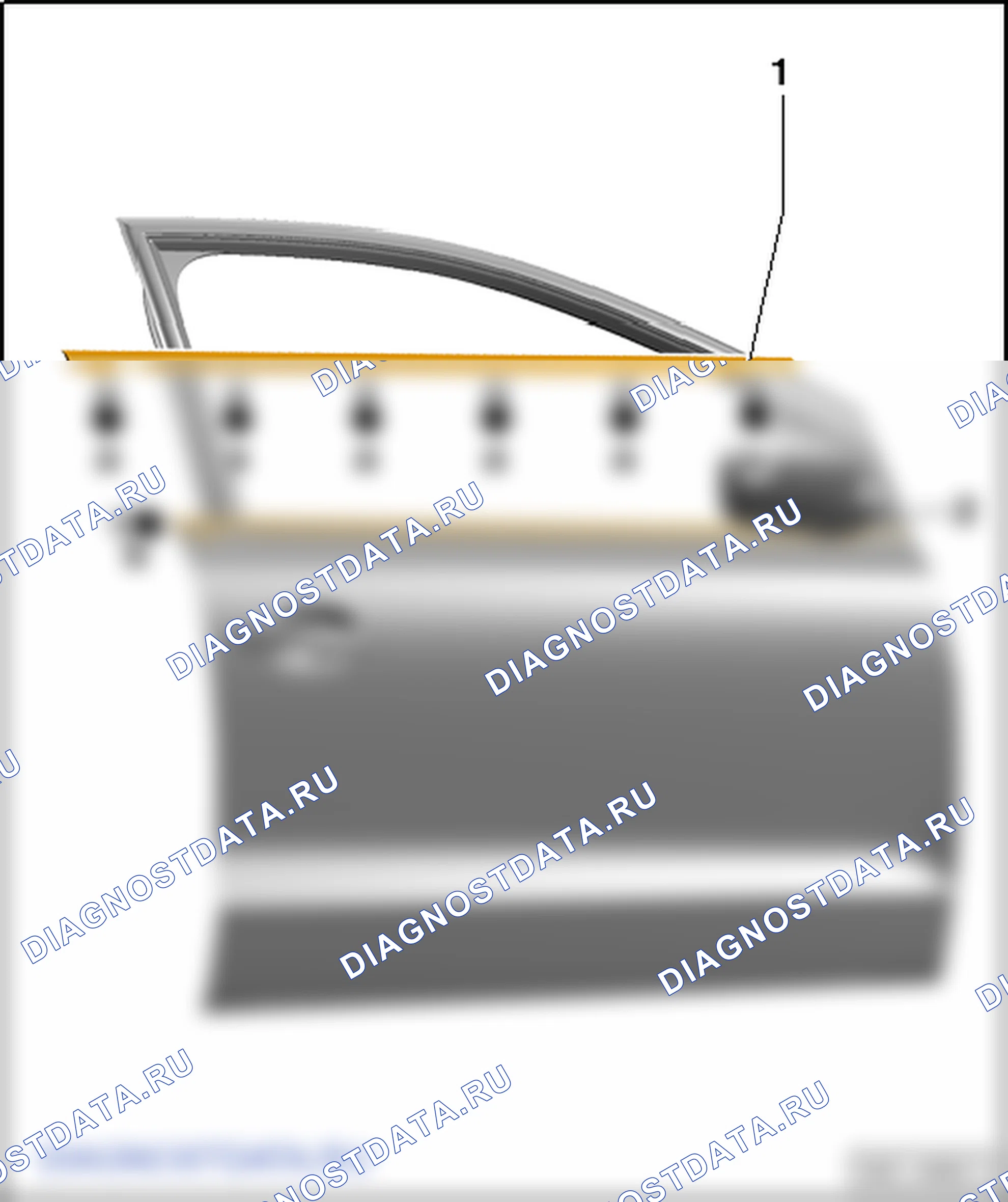 Детали дверей. SEAT Toledo Iv