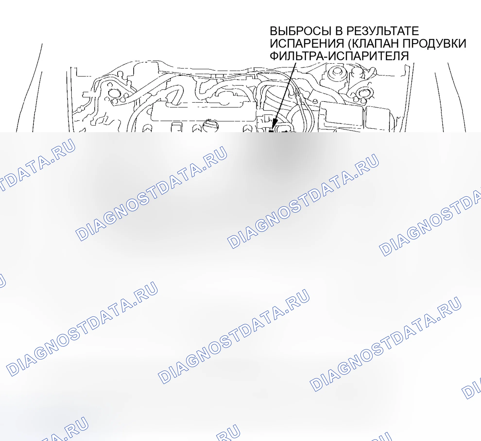 Рис. 23: Указатель расположения компонентов. Honda Accord VII