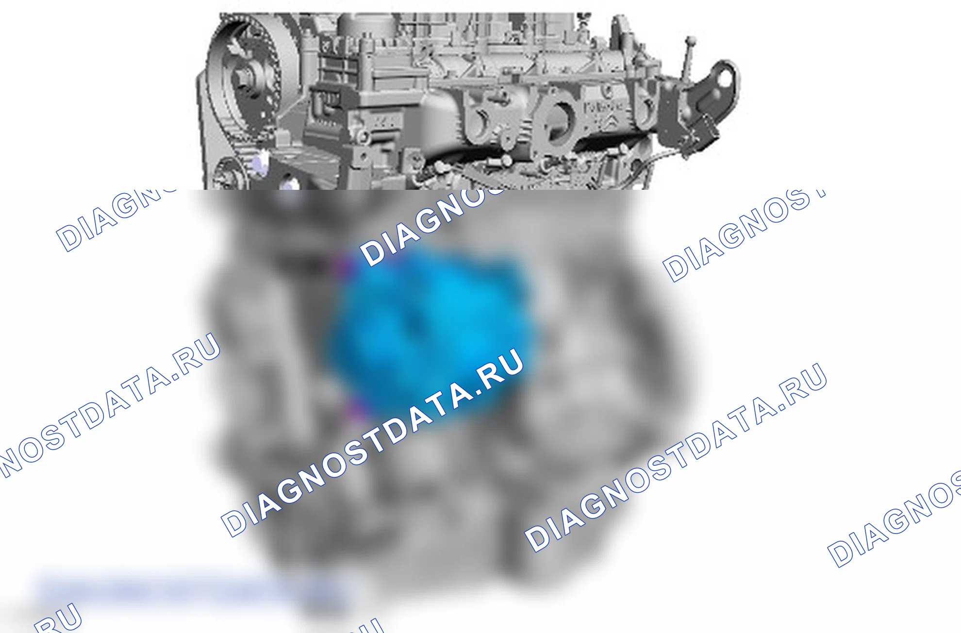 Как снять присоединяемые детали двигателя. Ford S-MAX II