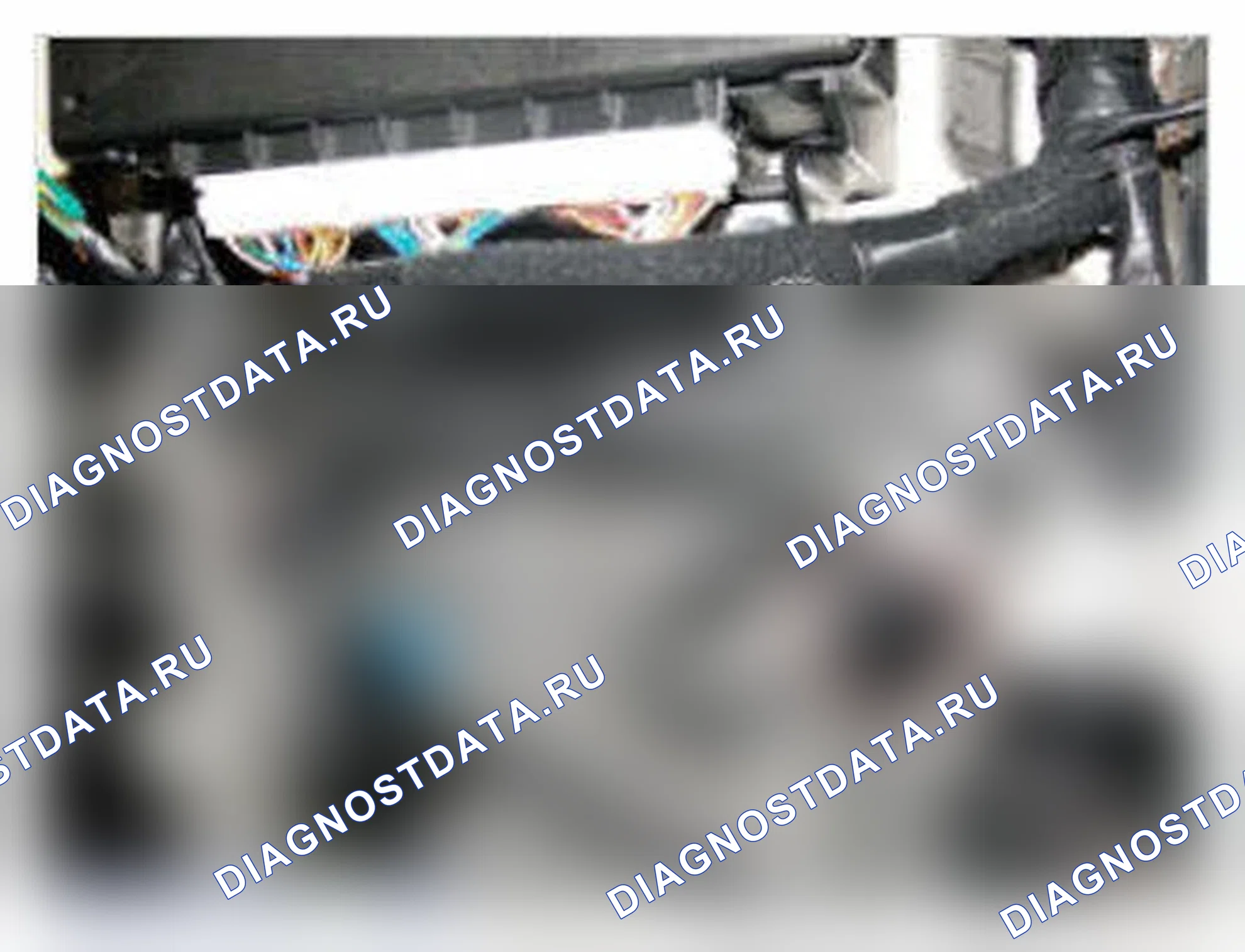 Рис. 45: Внутренняя антенна 1. Hyundai Santa Fe III