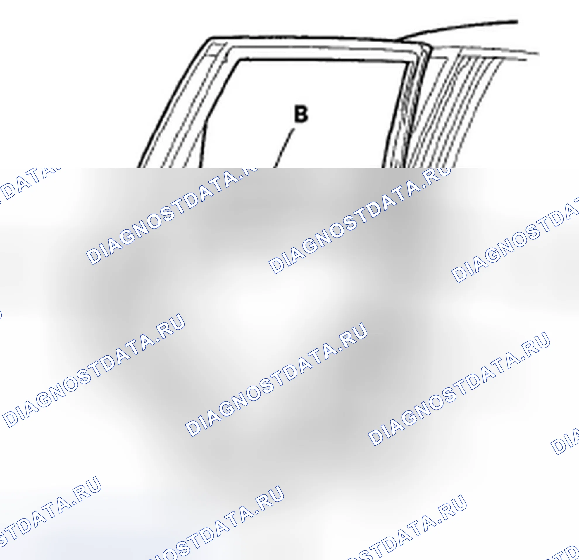 Рис. 69: Замена внешней ручки задней двери. Honda Fit I