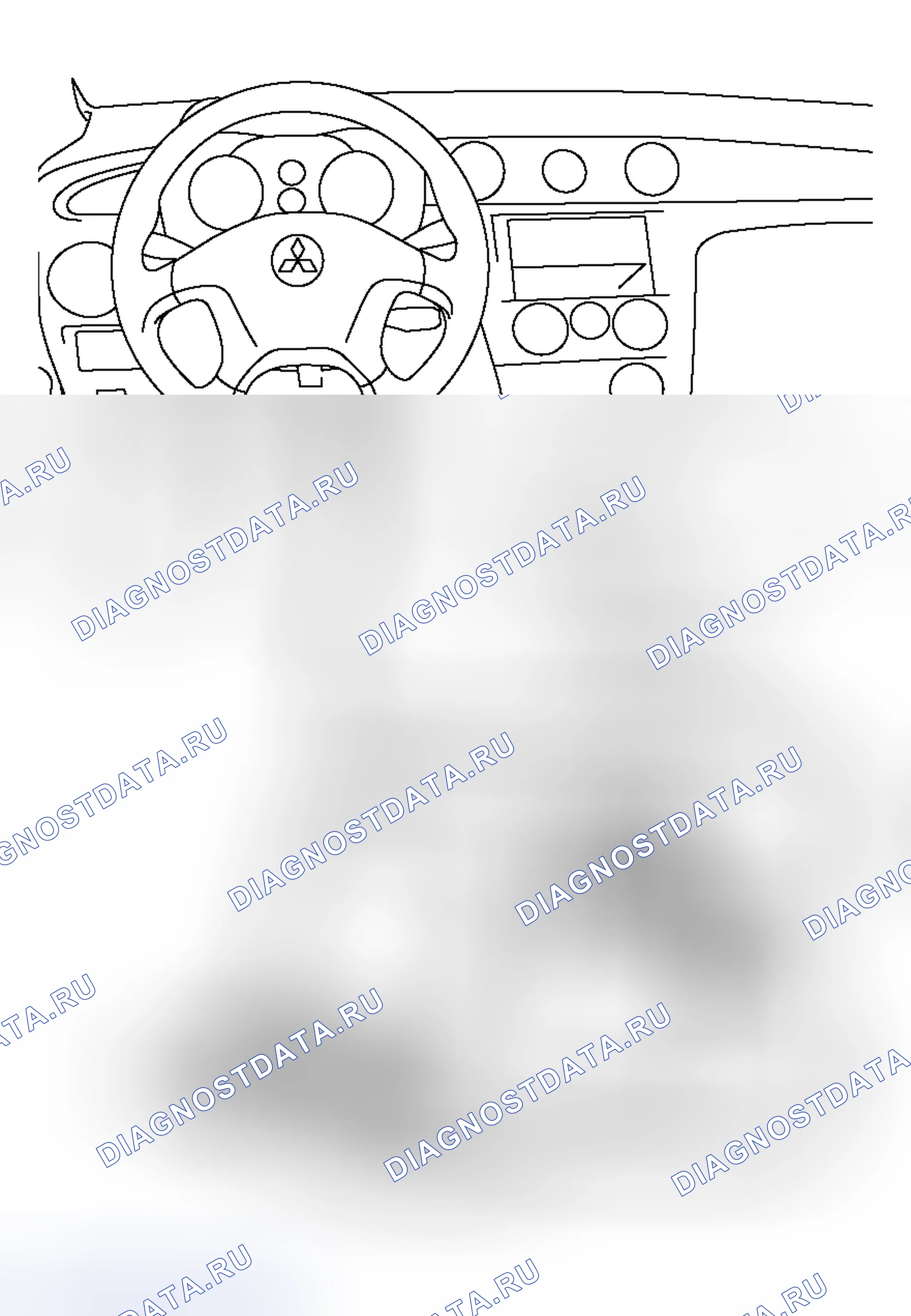 Рис. 350. Mitsubishi Outlander I