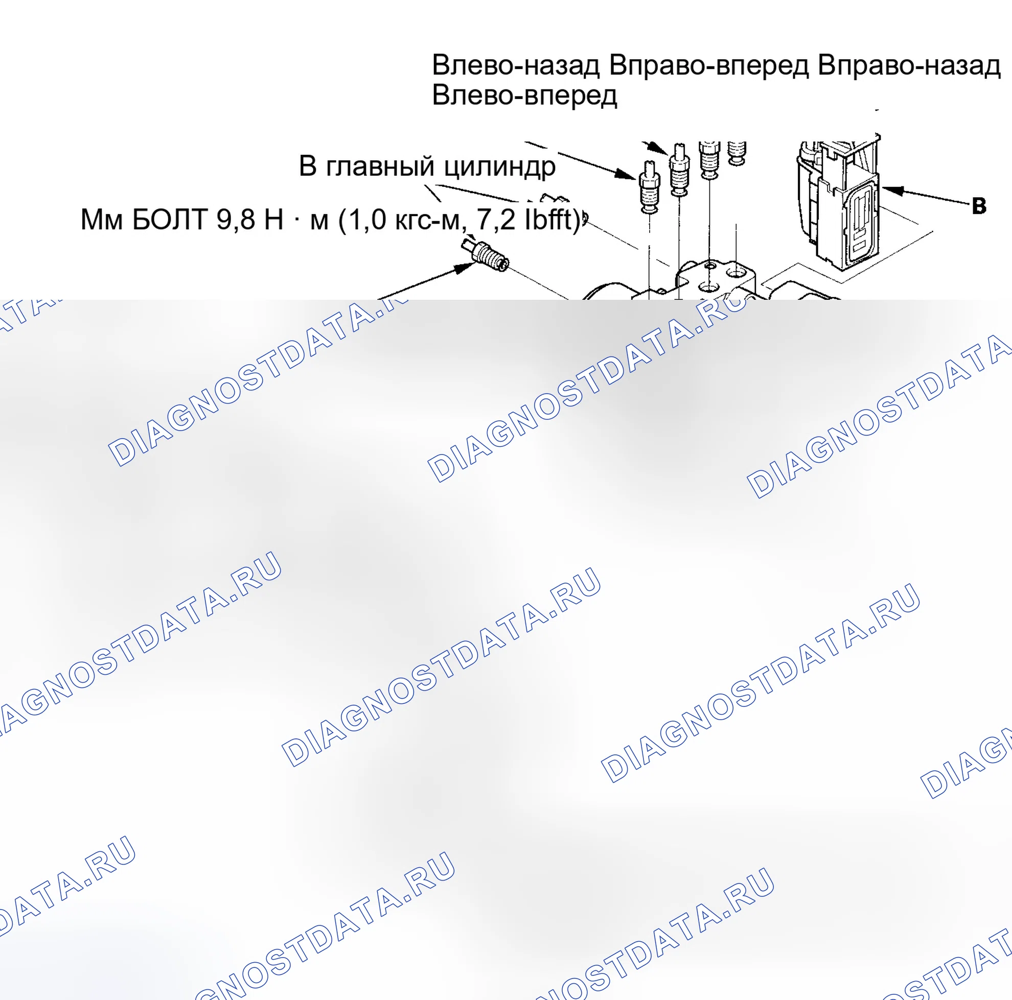 Рис. 24: ' 04-05 Модели: Установка. Honda S2000 AP1