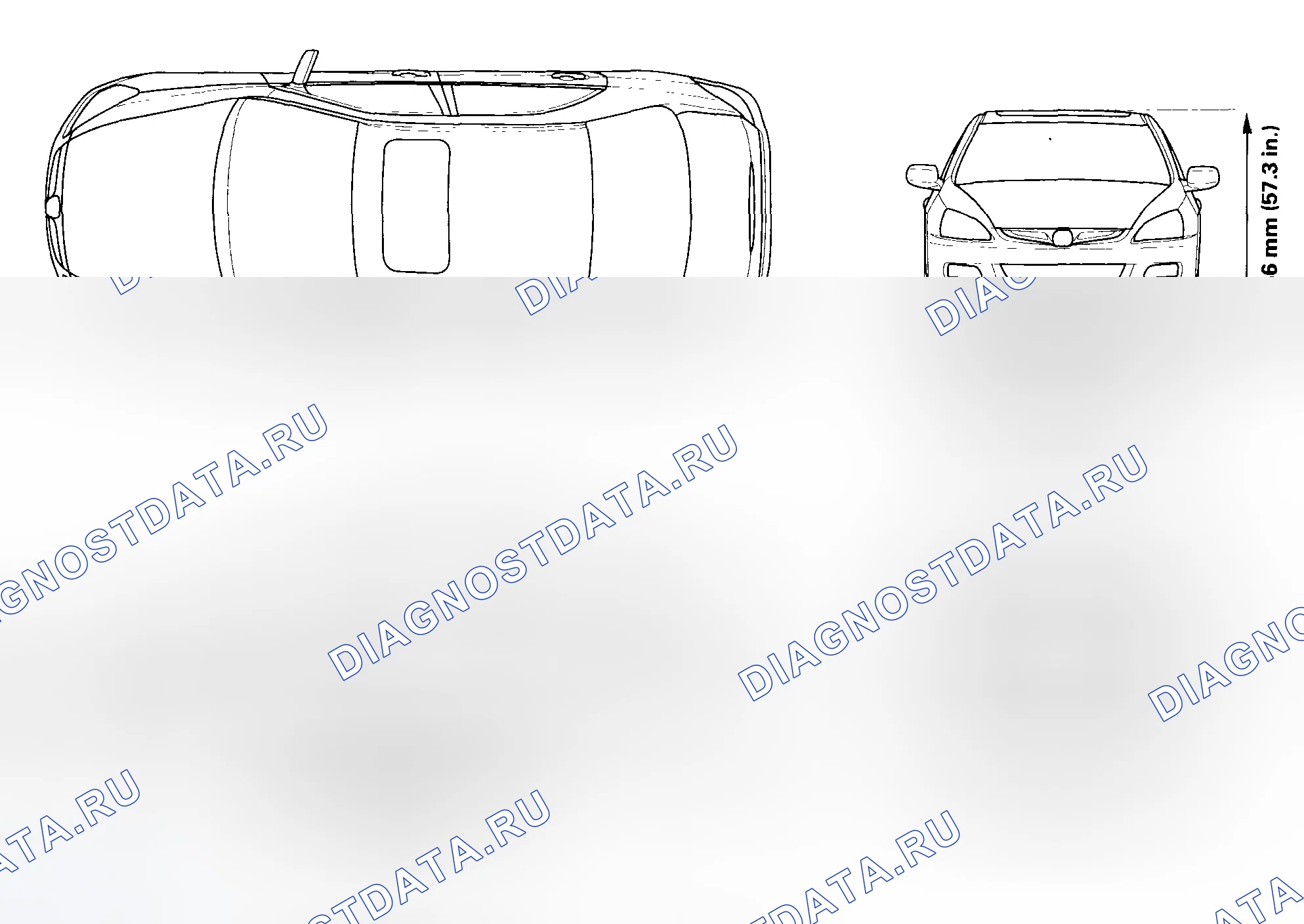 Рис. 49: 4-дверный: модель 2006-2007. Honda Accord VII рестайлинг