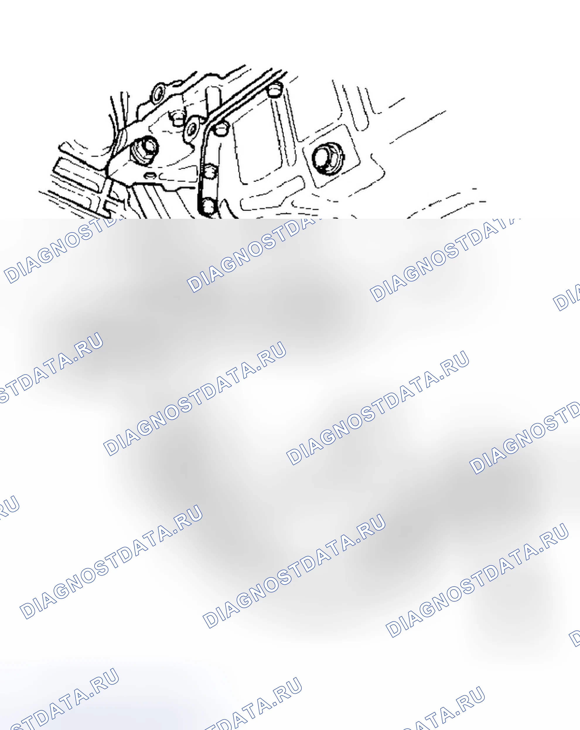 Рис. 197: Демонтаж масляного поддона. Honda Element YH2