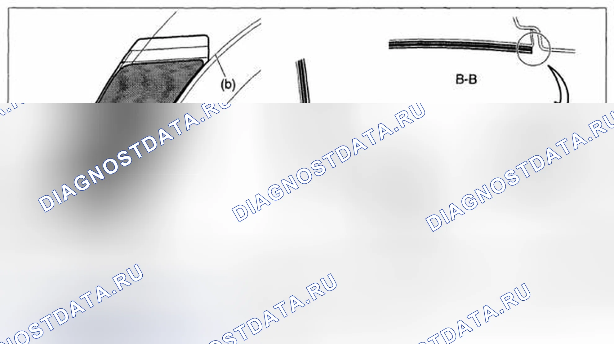 Рис. 51: ПРОТЕКТОР ЗАДНЕЙ ДВЕРИ (МОДЕЛЬ OUTBACK). Subaru Outback BR
