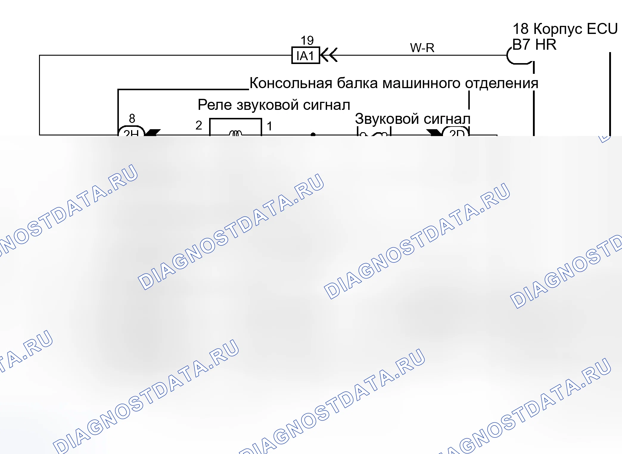 Рис. 30: электросхема. Toyota Sequoia I рестайлинг