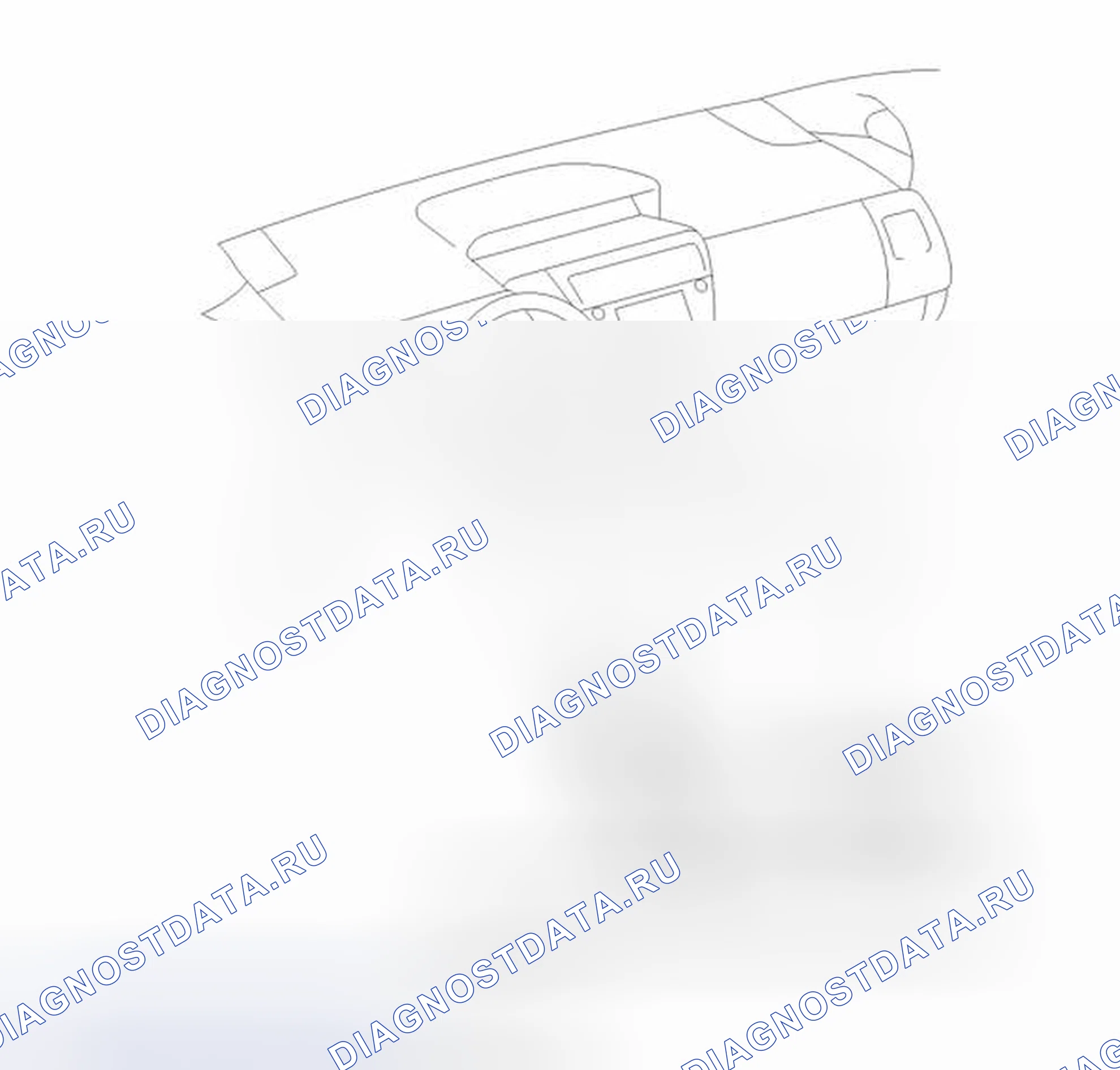 Рис. 132: ИЛЛЮСТРАЦИЯ. Toyota Prius V I