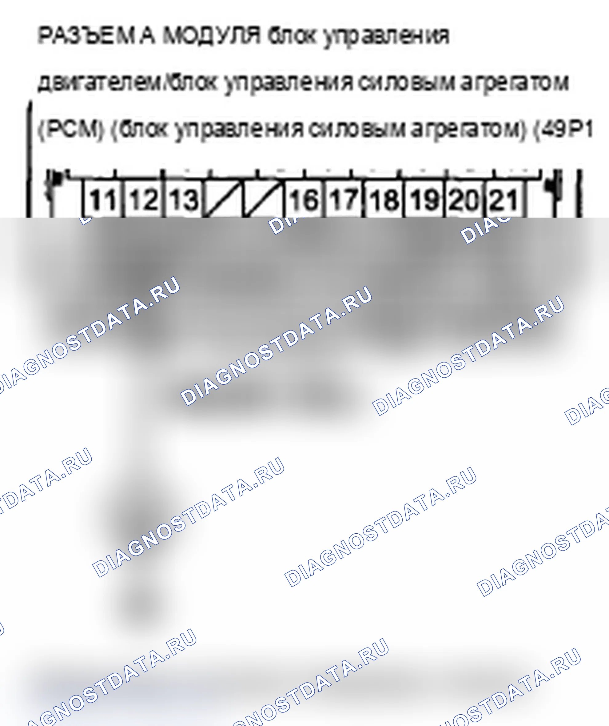 Рис. 83: P0560 расшифровка кода ошибки: непредвиденное напряжение цепи источника питания блок управления силовым агрегатом (PCM) (блок управления силовым агрегатом). Acura TL IV рестайлинг