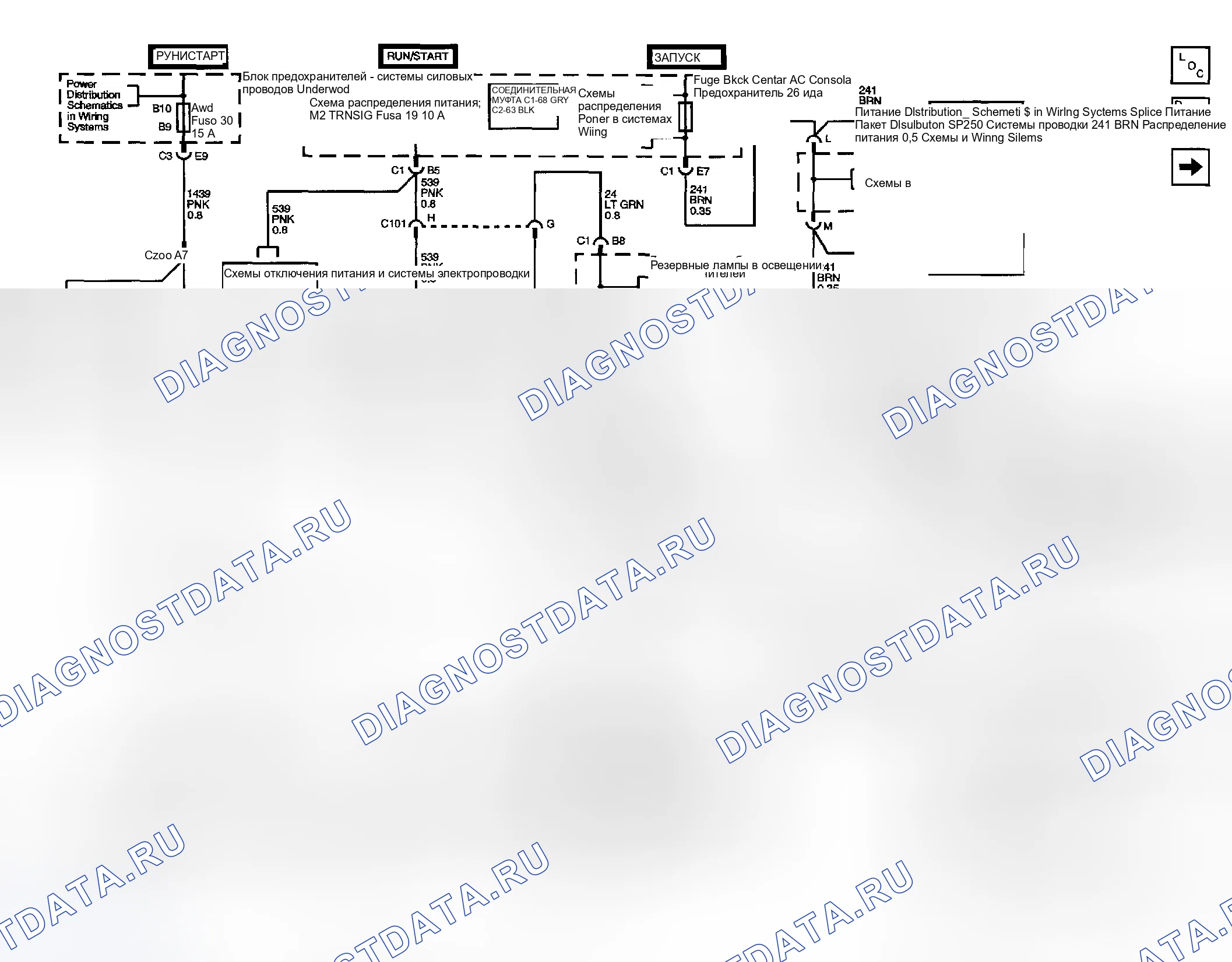 Рис. 1: Принципиальные и маршрутные схемы. Hyundai Venue I