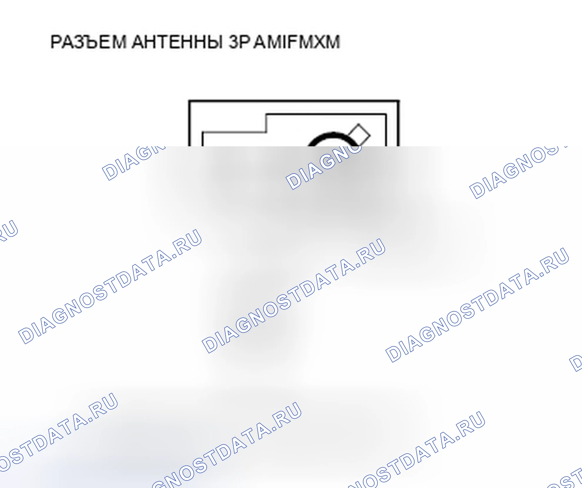 Рис. 61: Плохой прием или помехи AM или FM радио (с навигацией). Honda Element YH2 рестайлинг 2