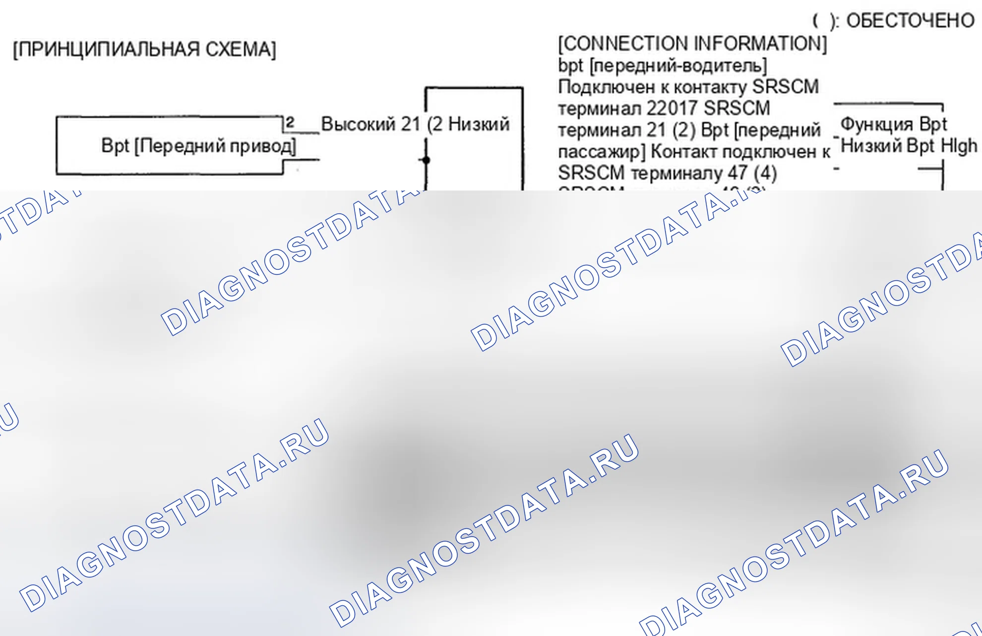 Рис. 14: ПРИНЦИПИАЛЬНАЯ СХЕМА. Hyundai Tiburon II рестайлинг