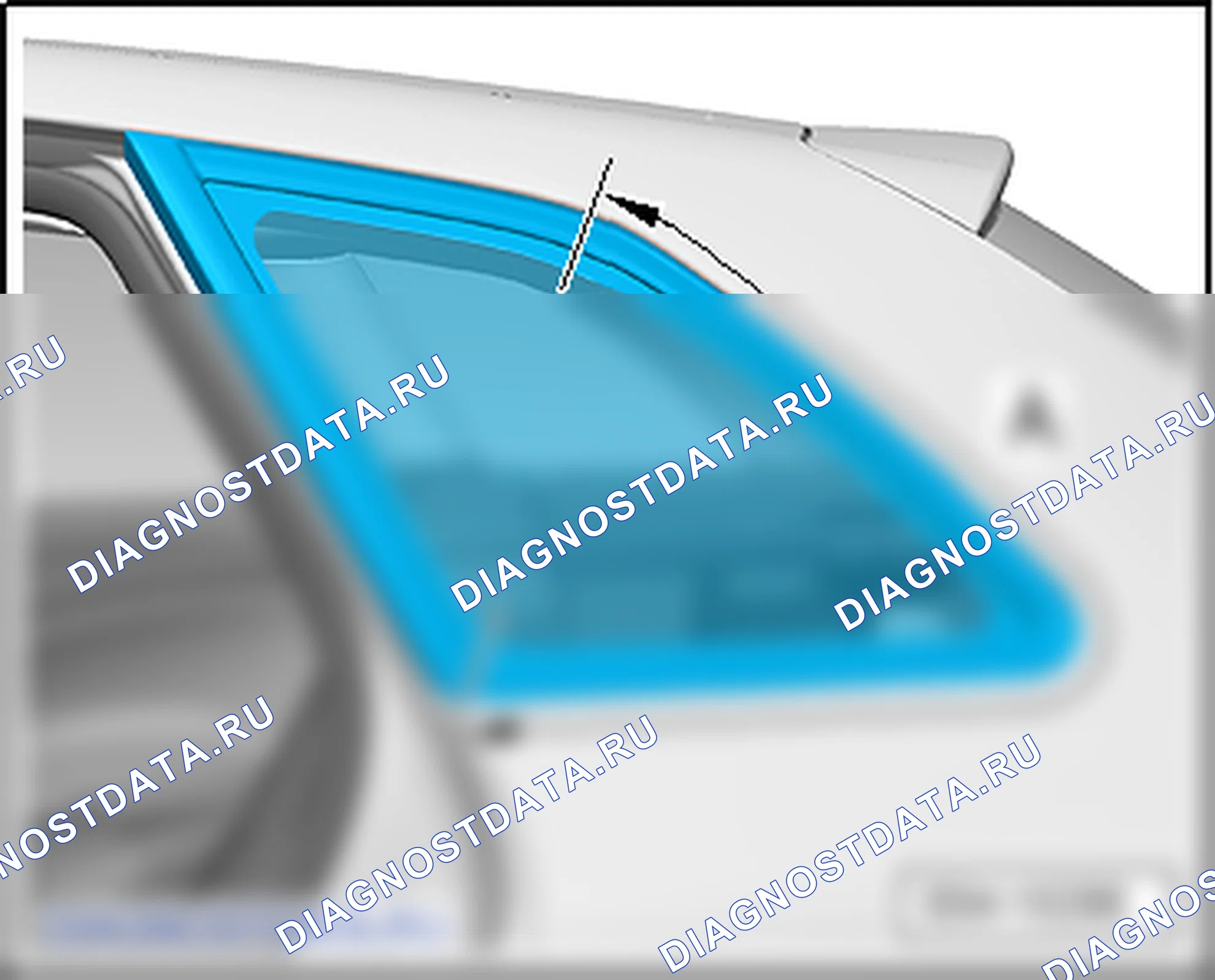 Оклеенные окна. SEAT Ibiza IV