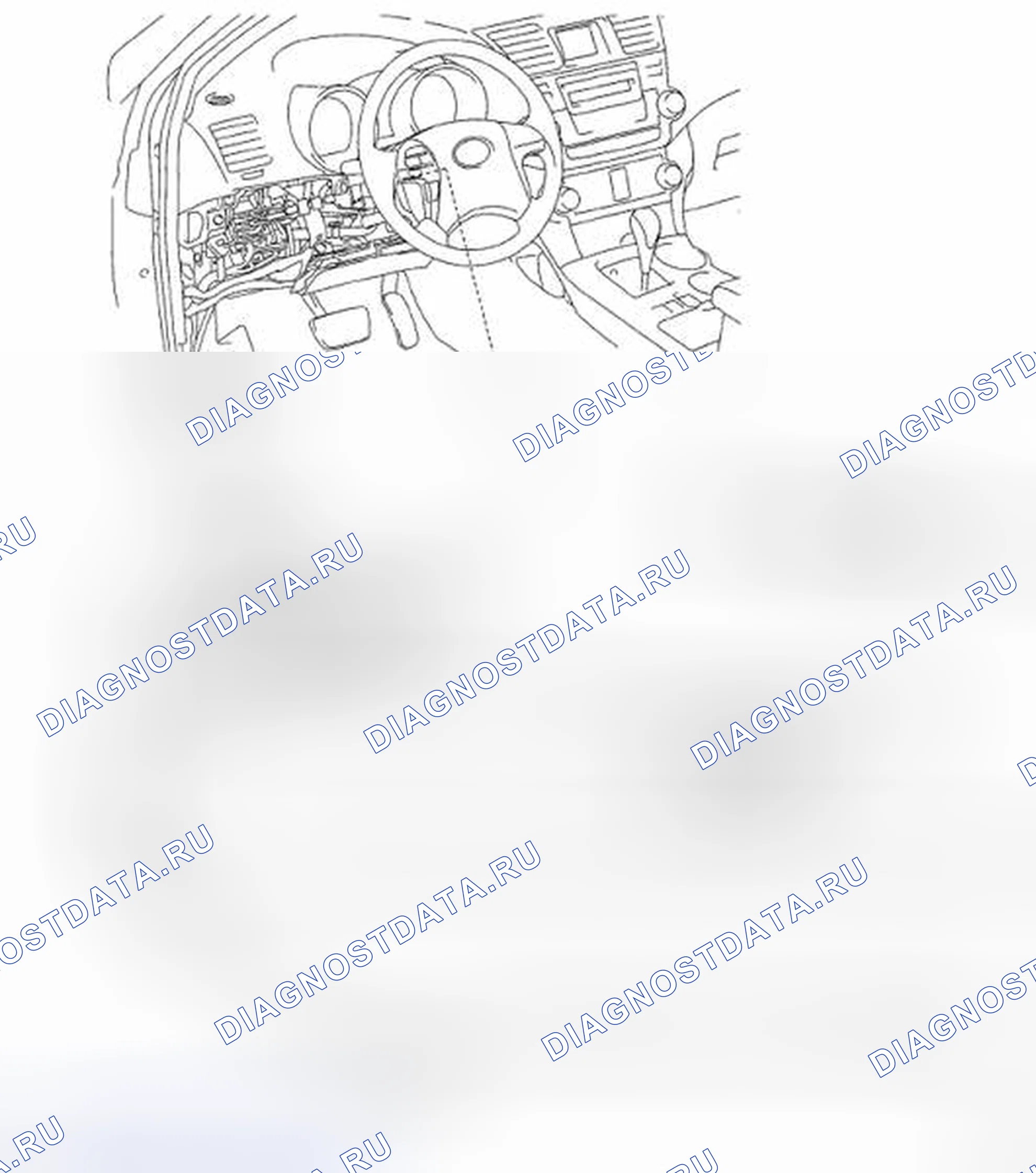 Рис. 111: КОМПОНЕНТЫ. Toyota Highlander II