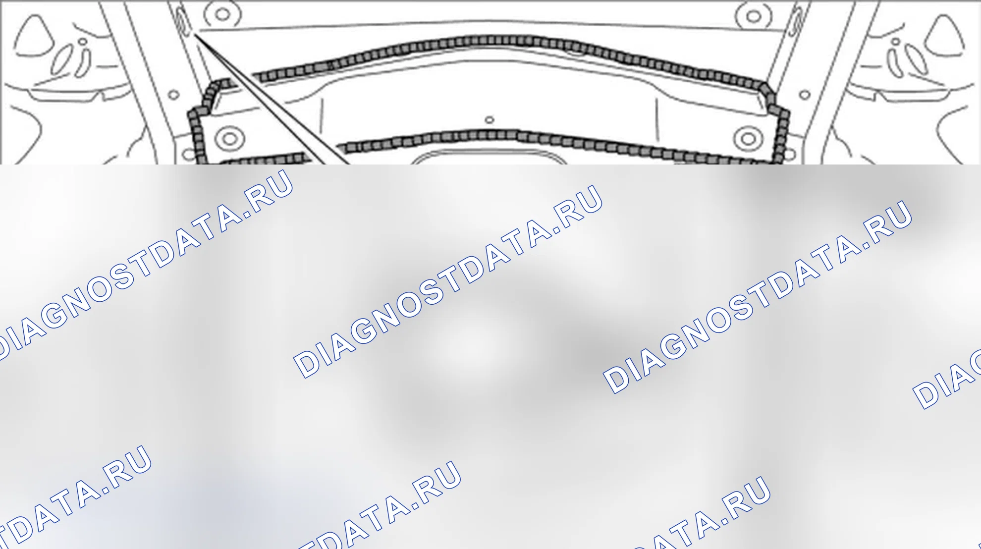 Рис. 822: Нижняя часть заднего конца. Porsche Boxster S 987