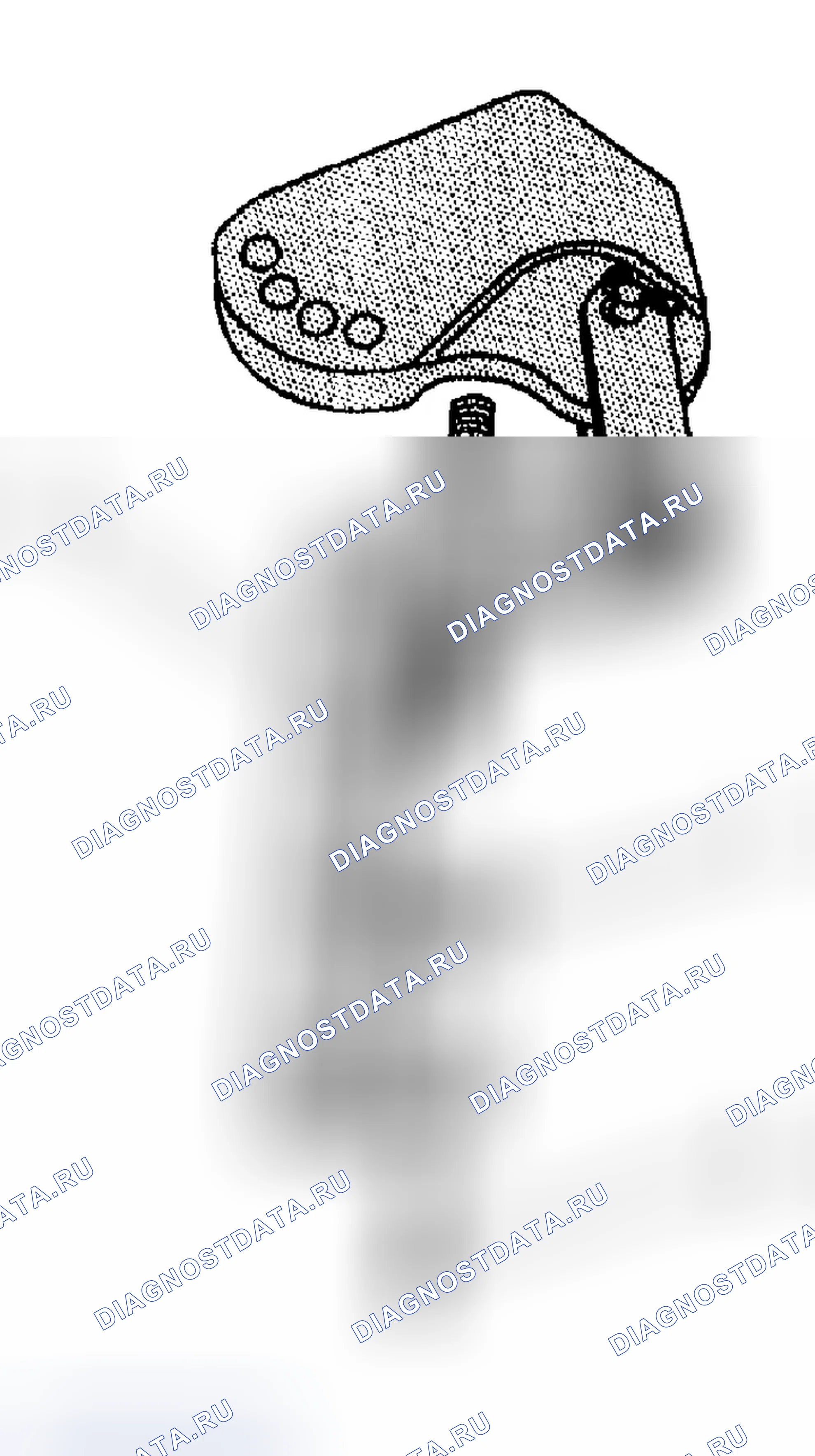 Рис. 309: Измерение зазоров подшипников шатуна - метод J 43690. GMC Yukon Denali 