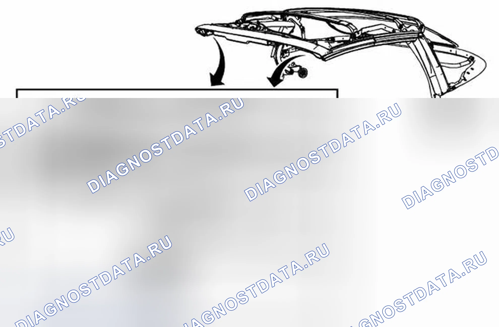 Рис. 8: Замена верхнего переднего направляющего штифта. Chevrolet Corvette C6