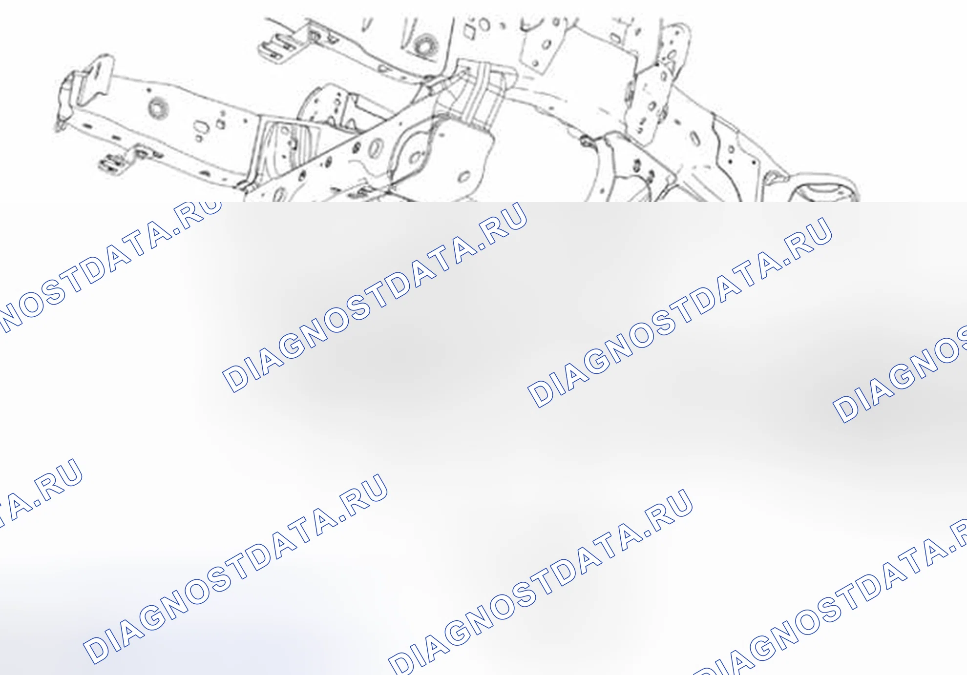 Рис. 858: Опорная плита. Ford Pickup F250 Super Duty II
