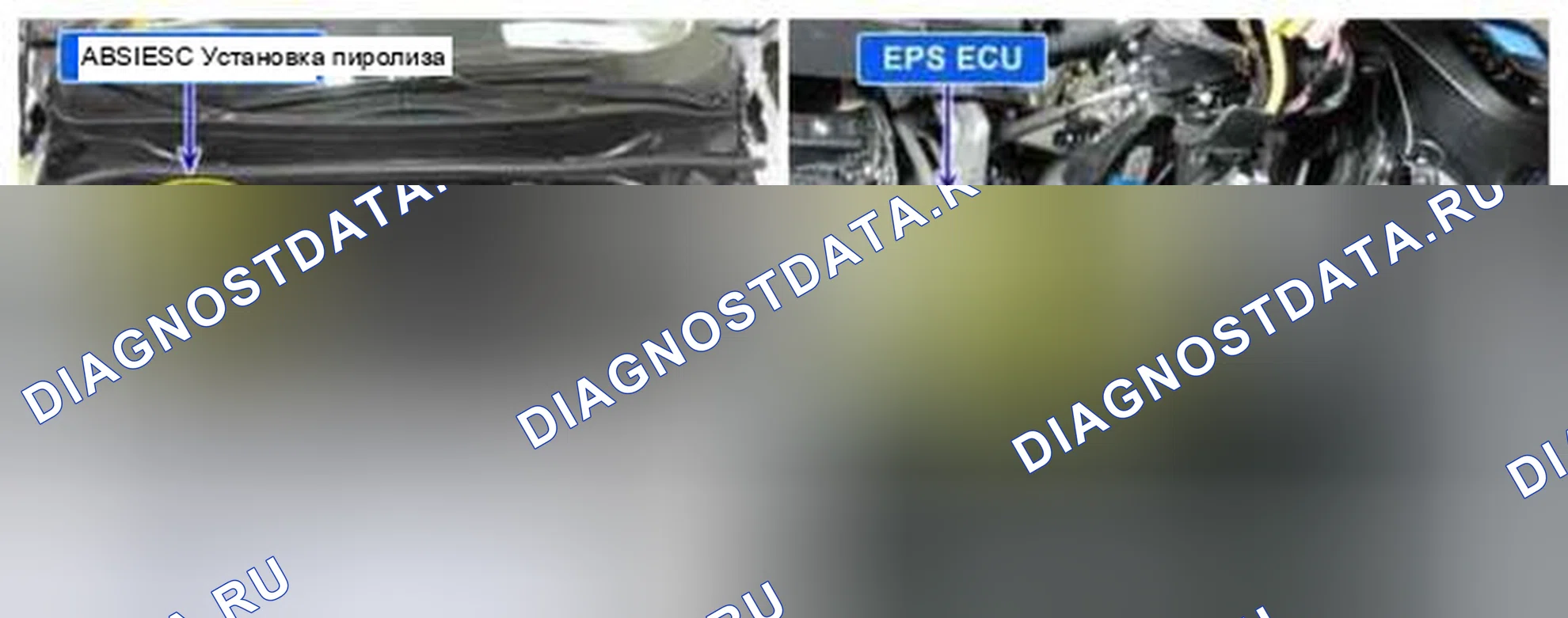 Рис. 137: Расположение компонентов. BMW 6 серия F06/F13/F12