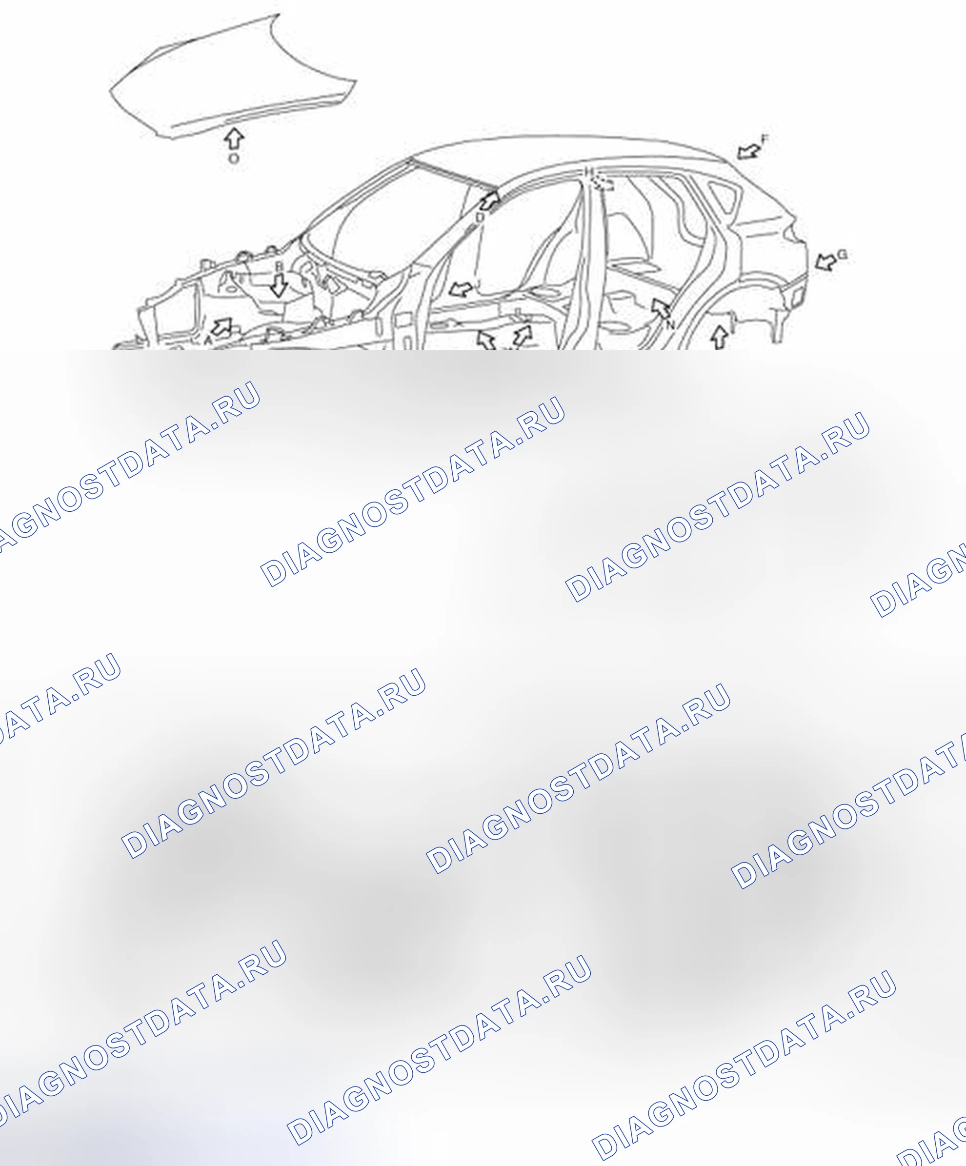 Рис. 235: 2WD. Infiniti EX37 I