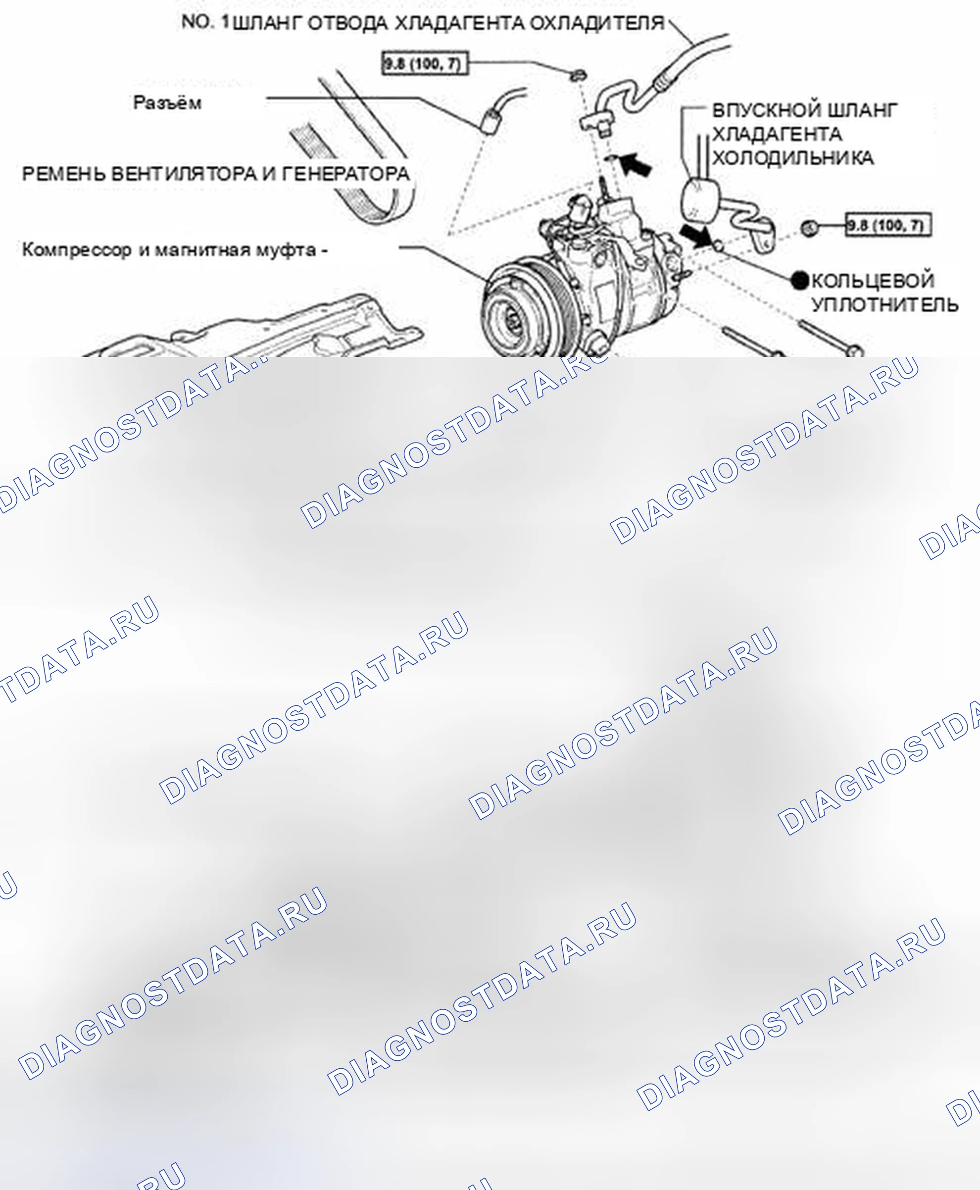 Рис. 166: КОМПОНЕНТЫ. Honda CR-V VI