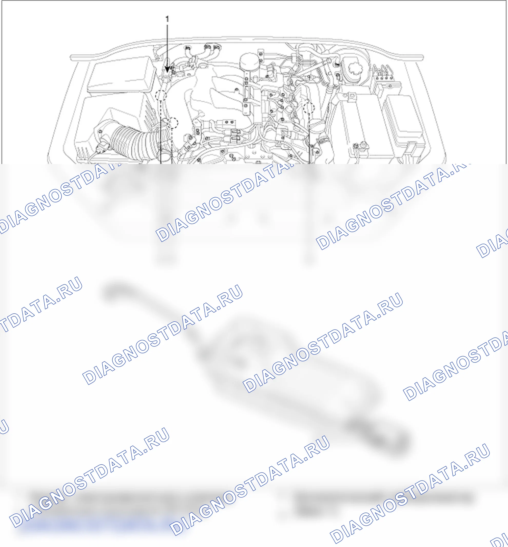 Компоненты и их расположение. Kia Sorento BL
