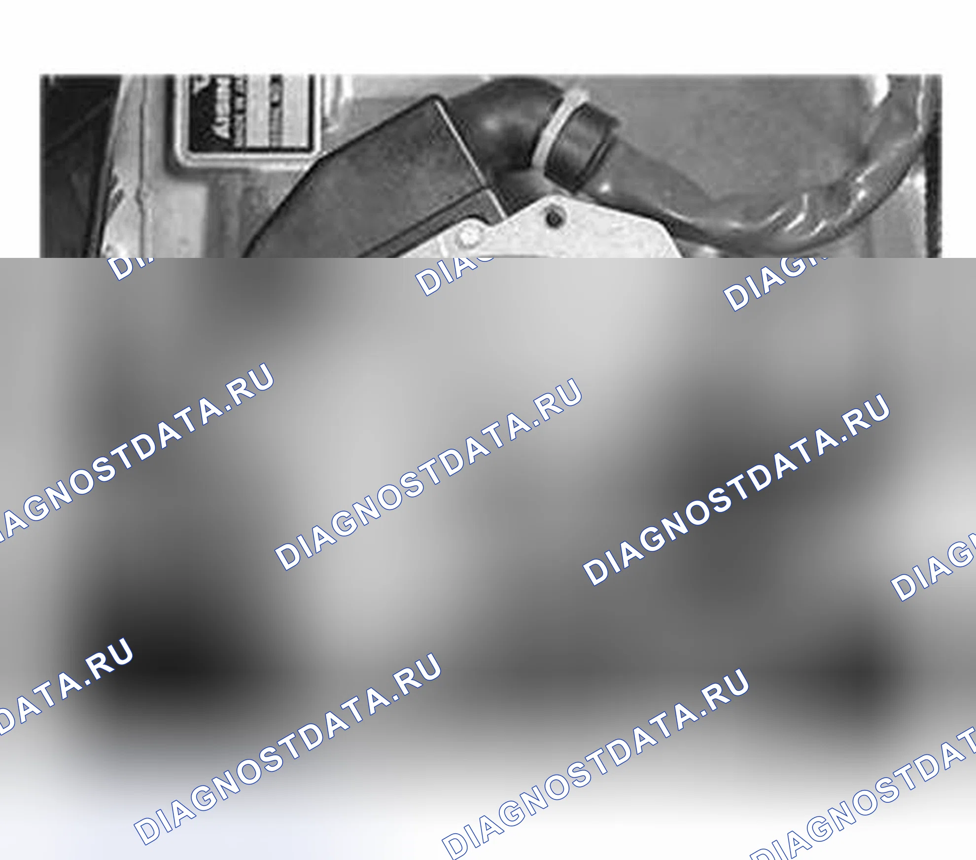 Рис. 564: Установка датчика положения переключения передач. Volvo S80 I рестайлинг