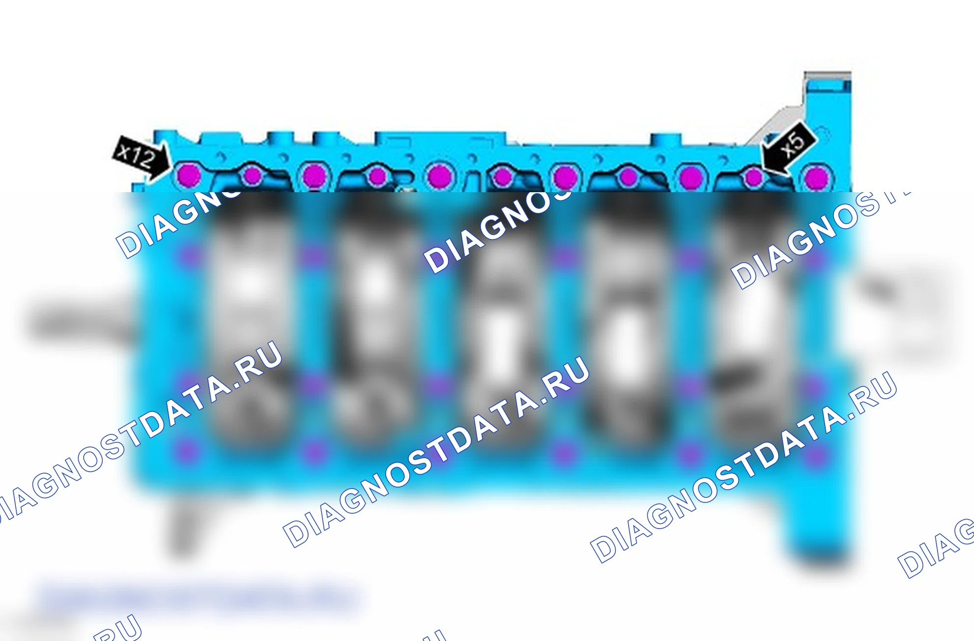 Разборка двигателя. Ford S-MAX I