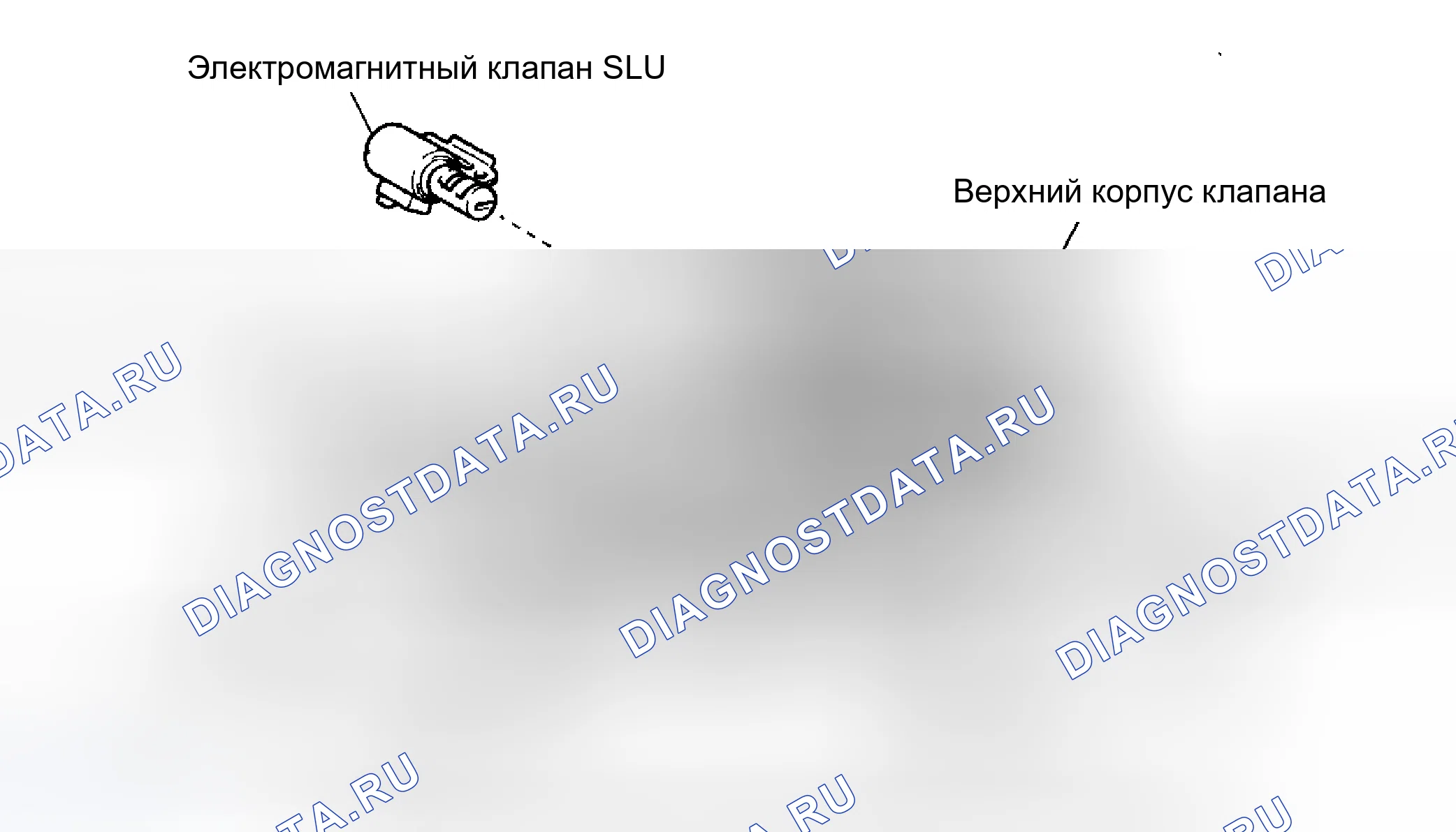 Рис. 78: Корпус клапанного блока. Kia Ceed ED рестайлинг